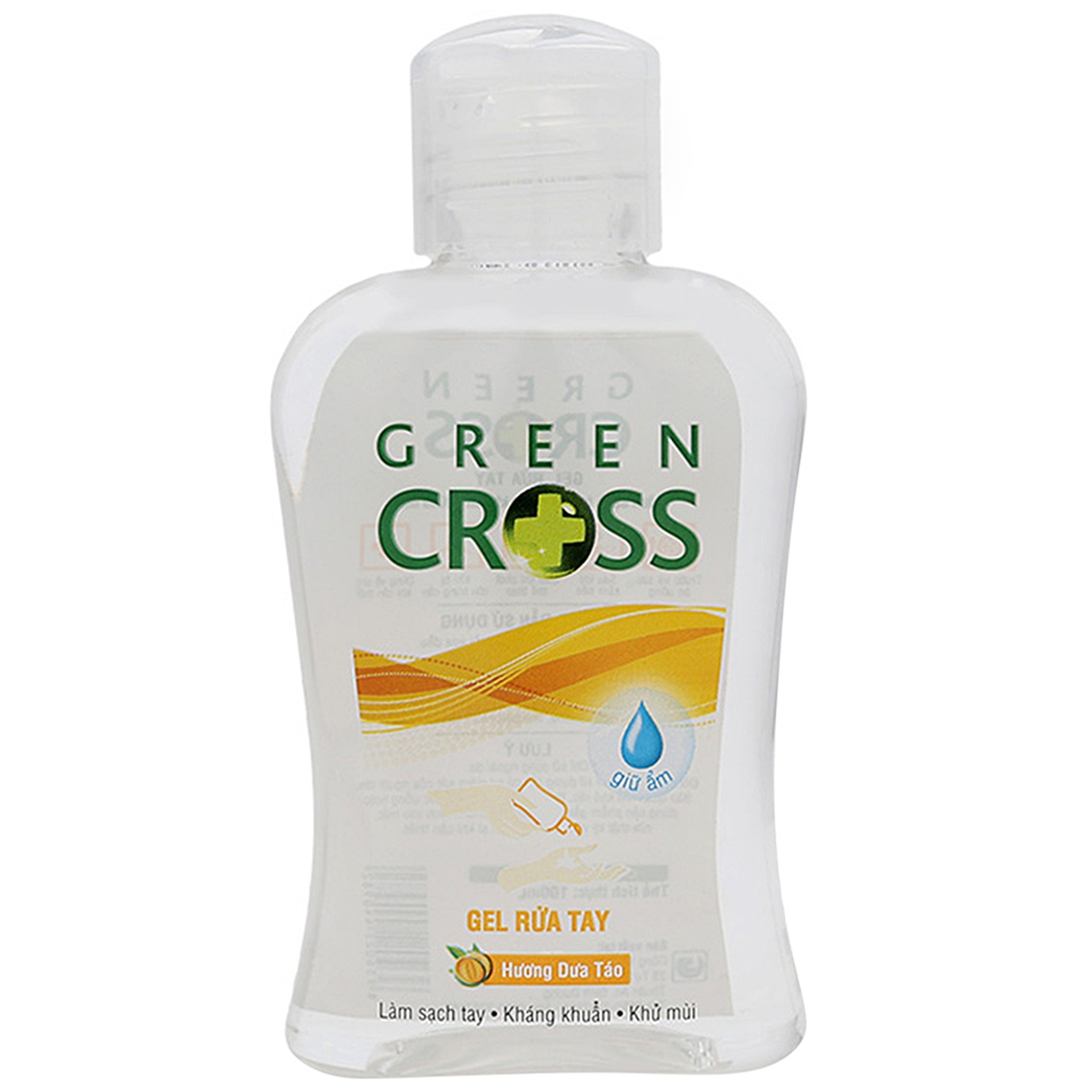 Gel rửa tay Green Cross hương dưa táo làm sạch tay, kháng khuẩn, khử mùi (100ml)