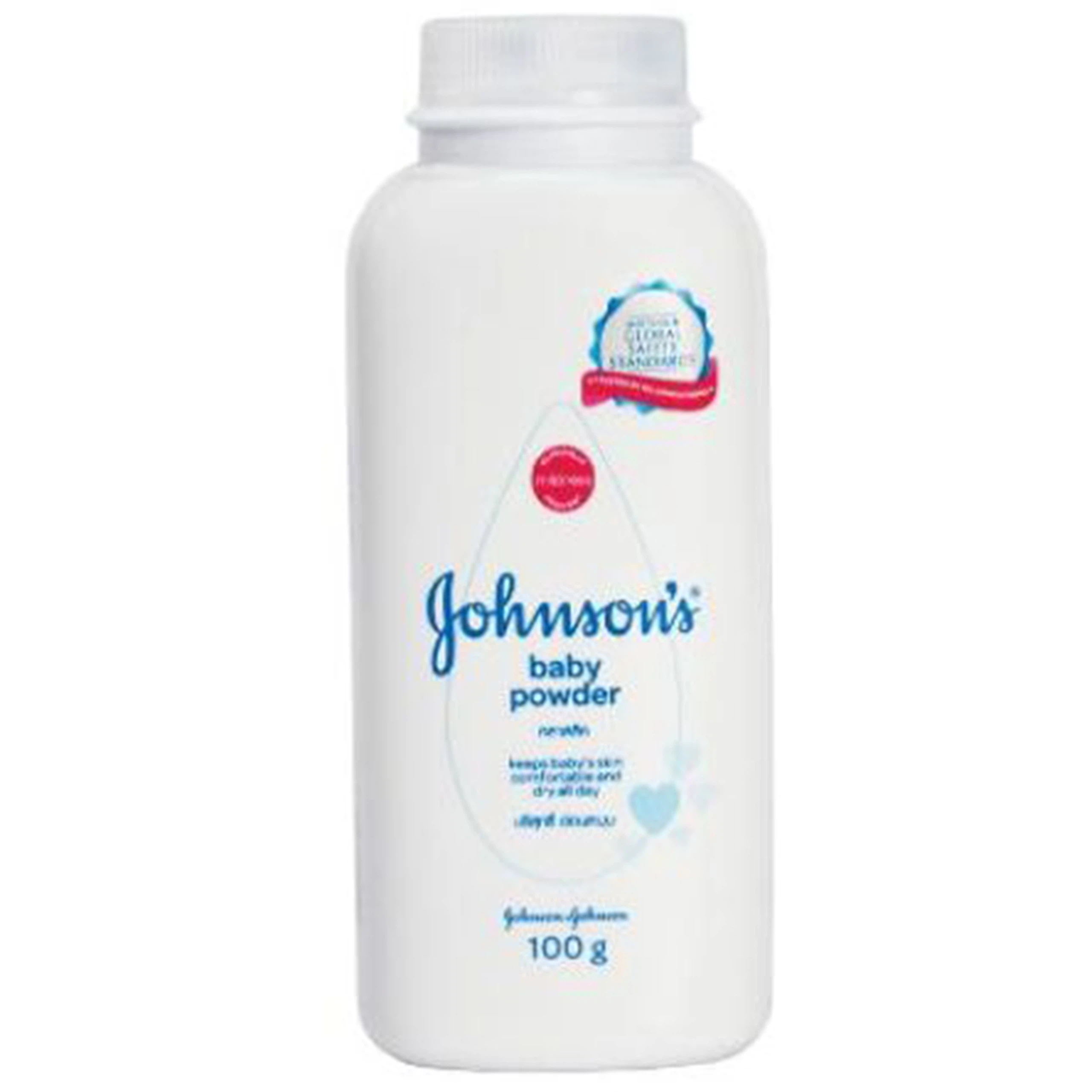 Phấn Johnson’s Baby Powder hút ẩm, giảm nguy cơ bị viêm da, mẩn đỏ (100g)