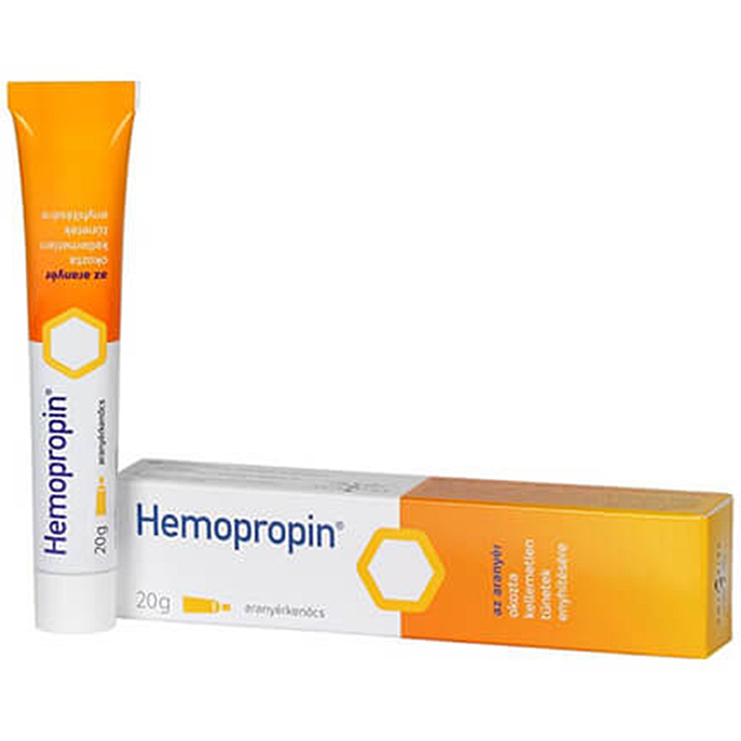 Kem bôi dạng mỡ chứa keo ong Hemopropin ApiPharma giảm kích ứng niêm mạc trực tràng (20g)