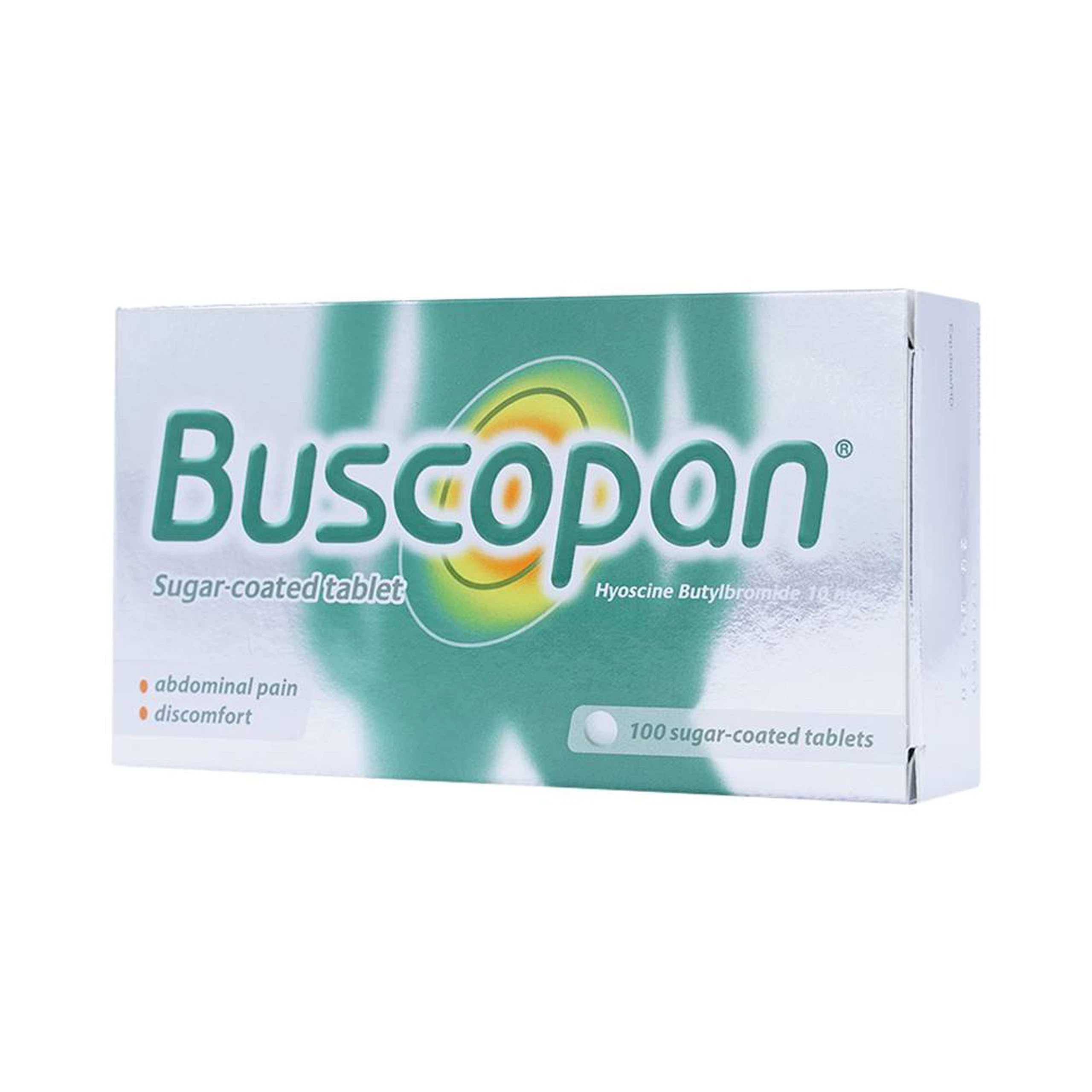 Thuốc Buscopan Boehringer giảm co thắt cơ trơn đường sinh dục, tiết niệu, đường tiêu hóa (5 vỉ x 20 viên)
