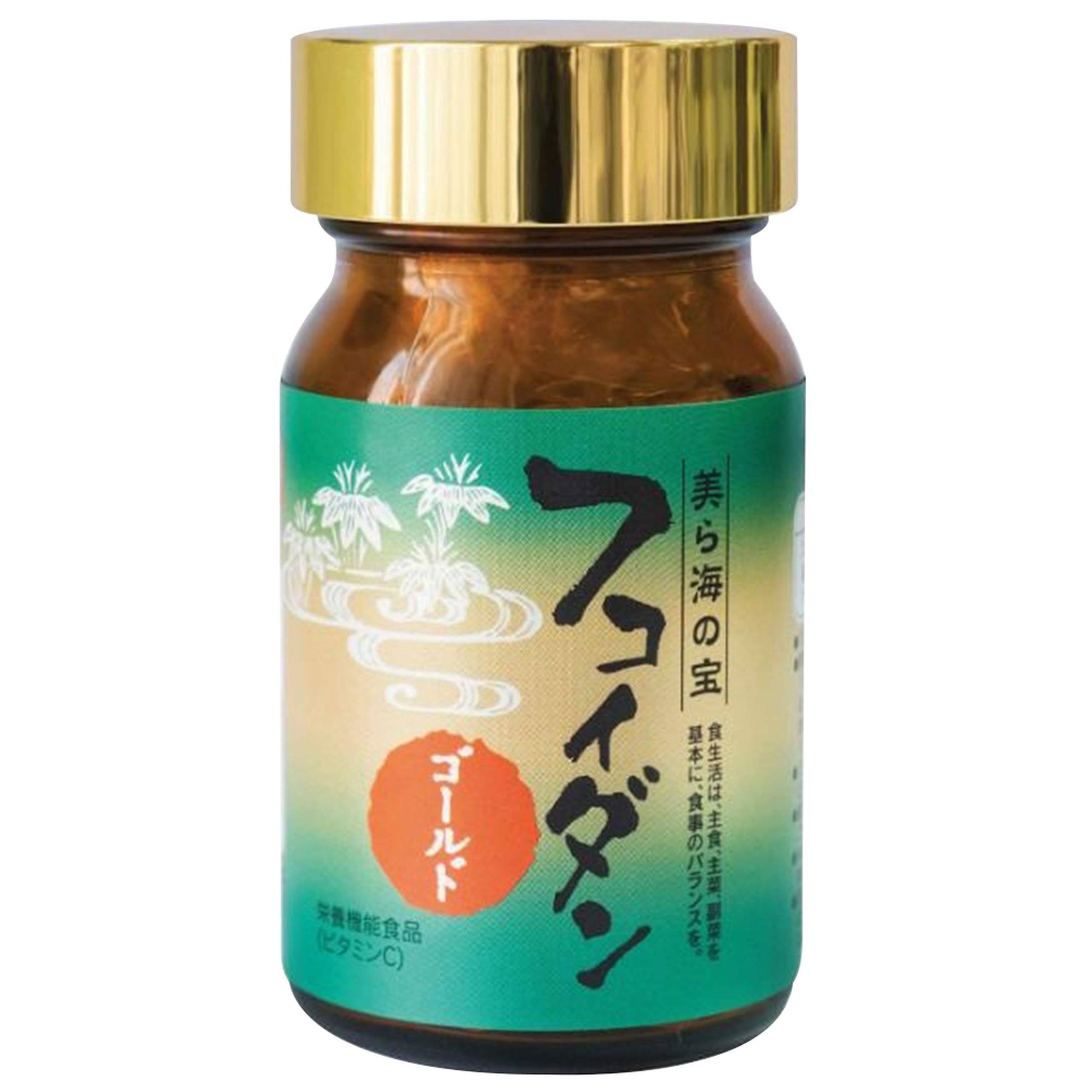 Viên uống Fucoidan Gold Okinawa Ukono chống oxy hóa, khử các gốc tự do, tăng cường sức đề kháng (180 viên)