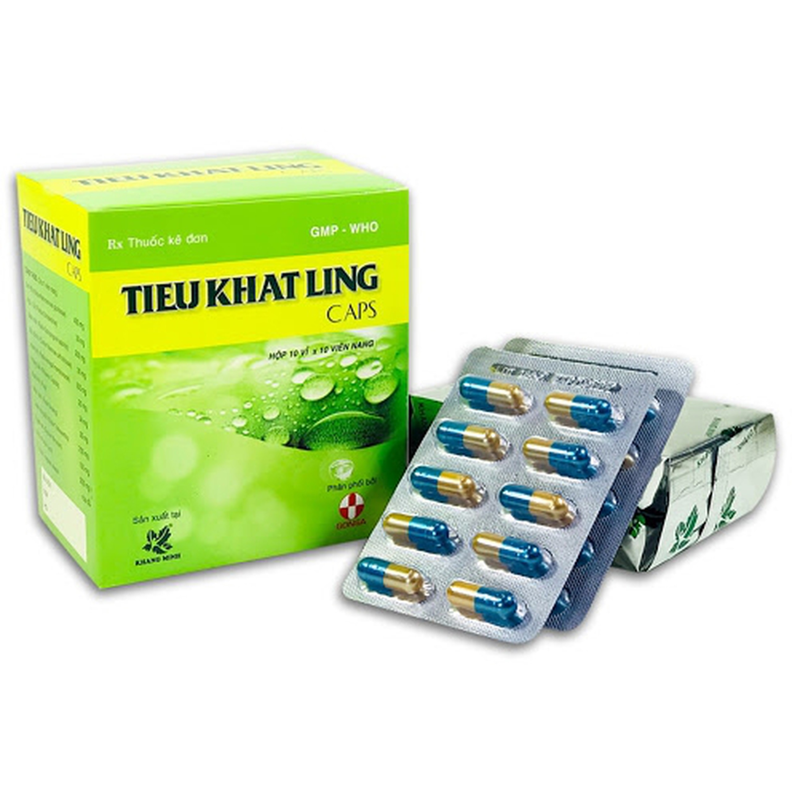 Thuốc TieuKhatLing Khang Minh điều trị tiêu khát do khí và âm hư (10 vỉ x 10 viên)
