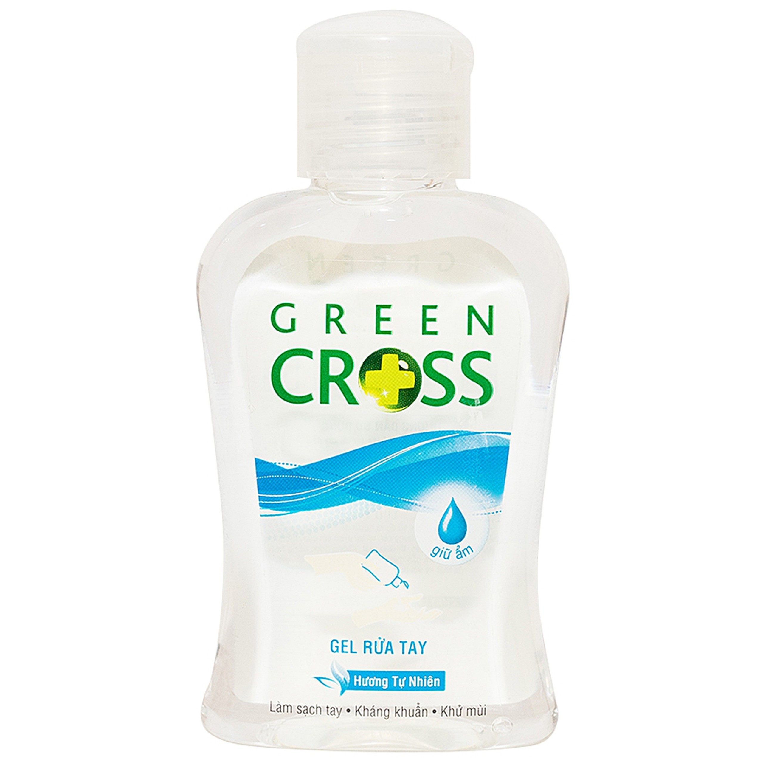 Gel rửa tay Green Cross hương tự nhiên làm sạch tay, kháng khuẩn, khử mùi (100ml)