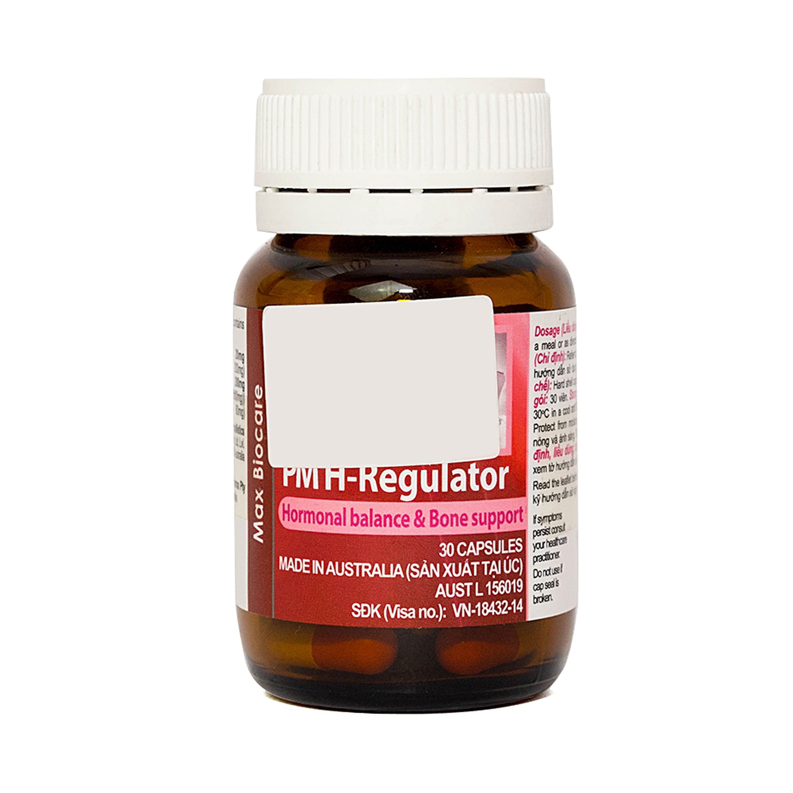 Thuốc PM H-Regulator Probiotec giảm cơn bốc hỏa, đổ mồ hôi thời kỳ tiền mãn kinh (30 viên)
