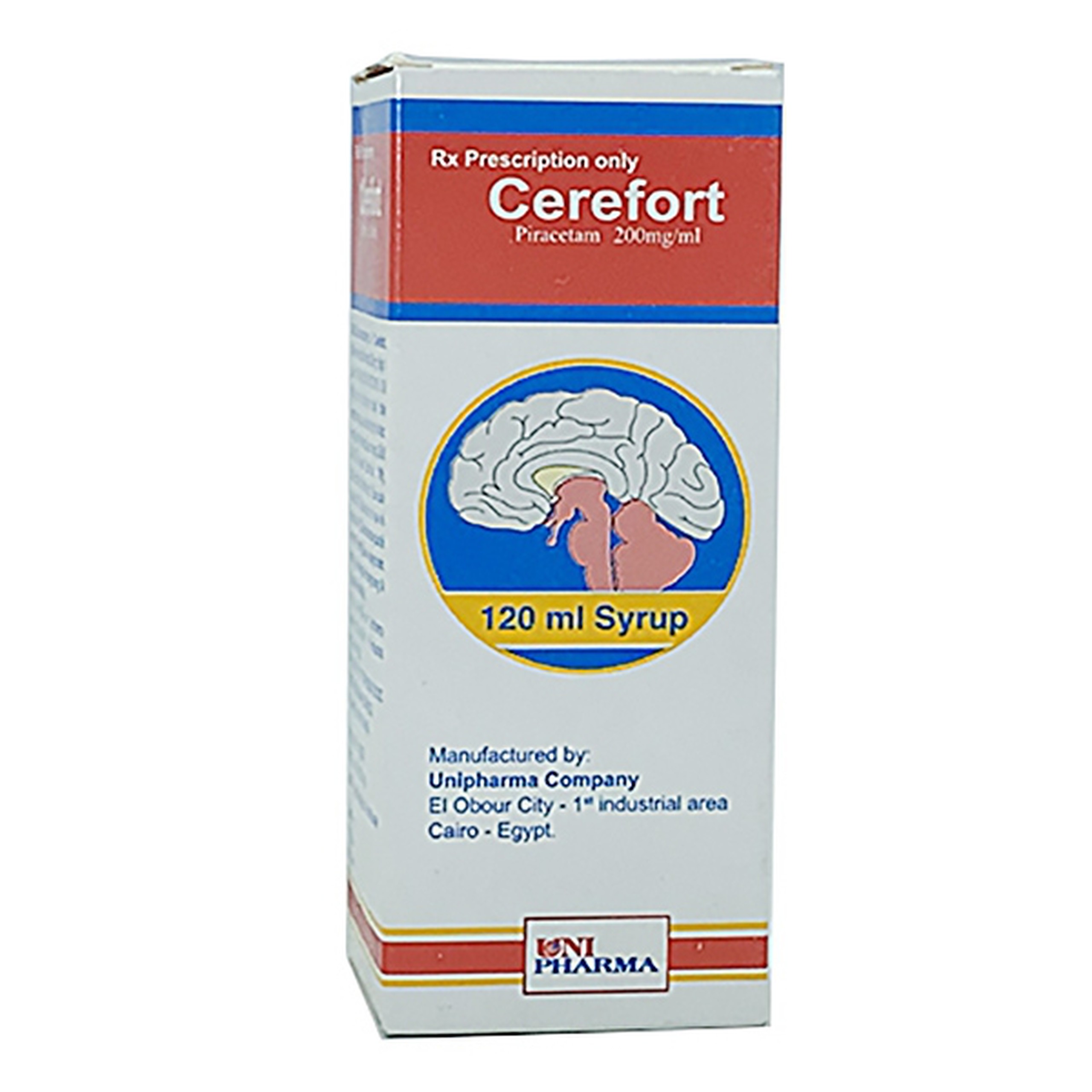 Syrup Cerefort Unipharma điều trị triệu chứng chóng mặt (120ml)