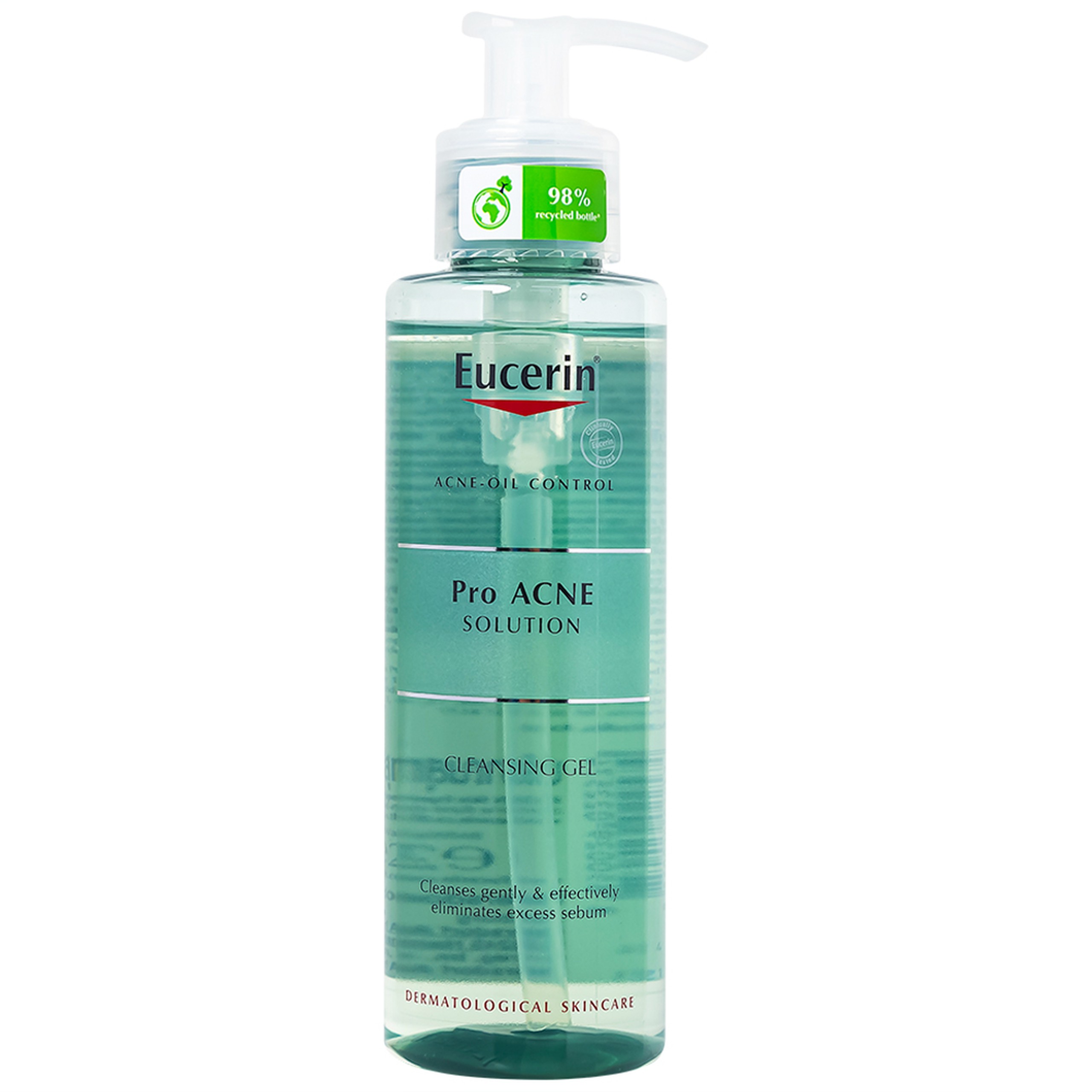 Gel rửa mặt Eucerin Pro Acne Cleansing làm sạch dịu nhẹ cho da nhờn mụn (200ml)