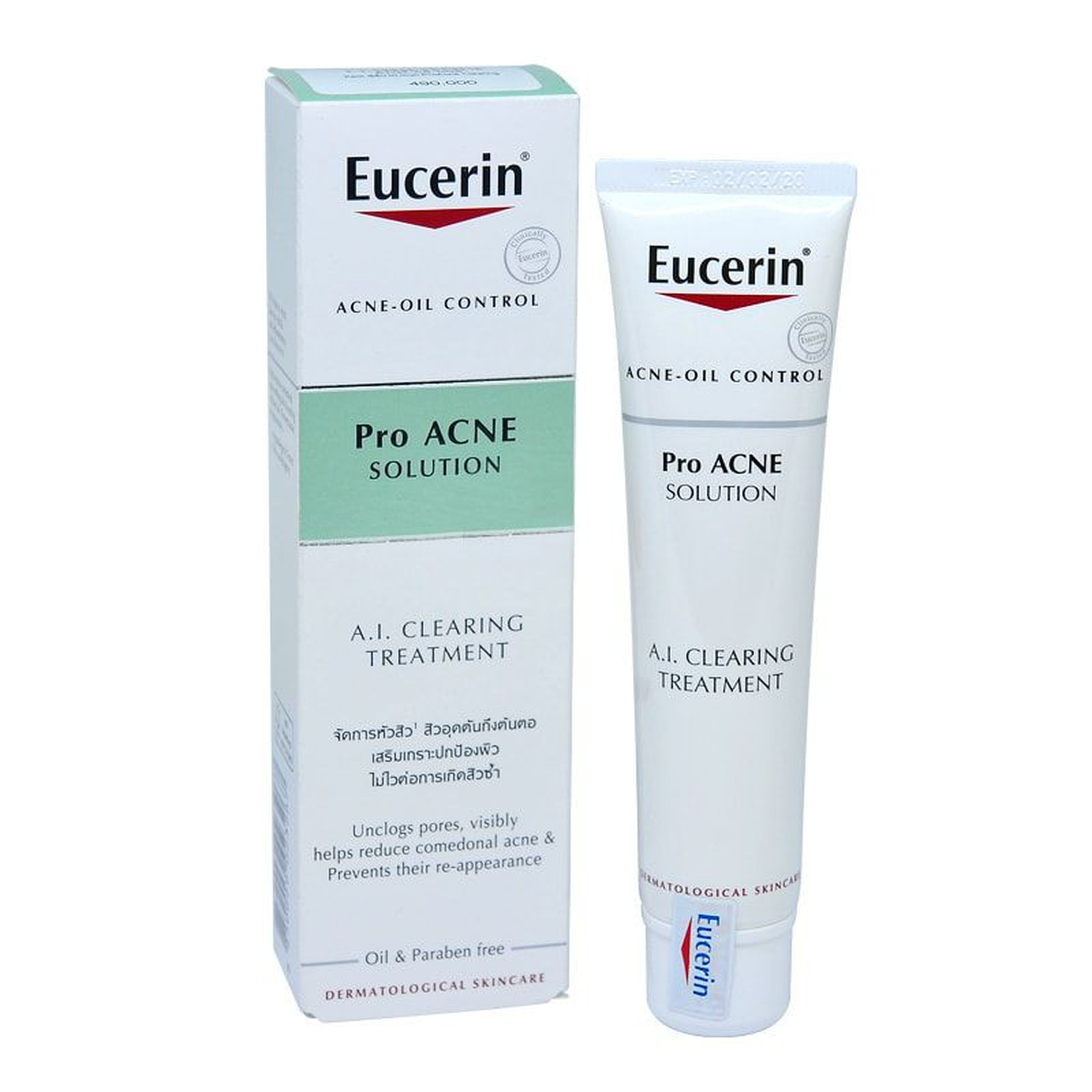 Gel Eucerin Pro Acne A.I Clearing Treatment giảm mụn và nhờn (40ml)