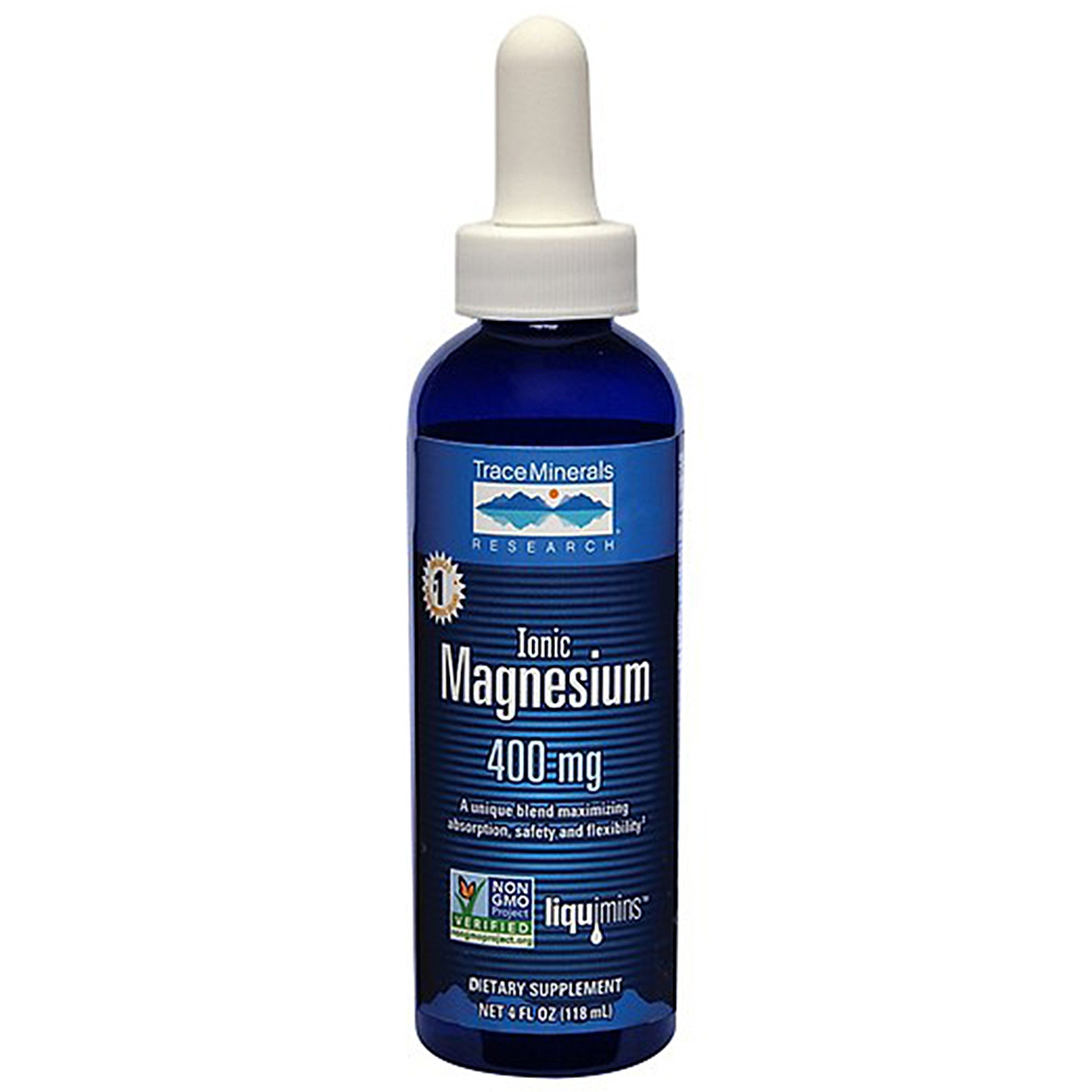 Dung dịch Ionic Magnesium 400mg hỗ trợ bổ sung các ion vi lượng, giảm stress (118ml)