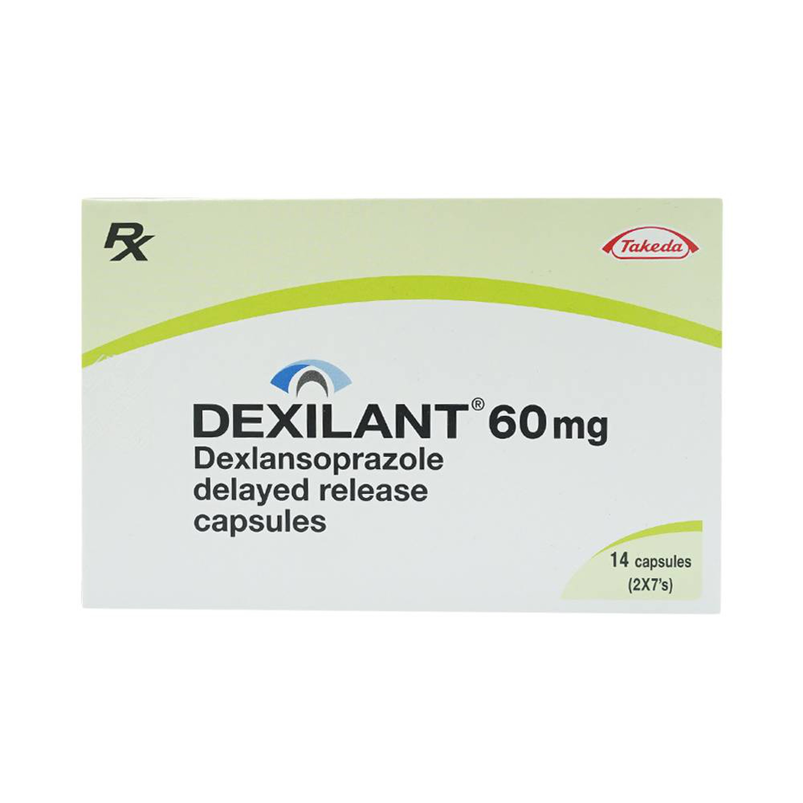 Thuốc Dexilant 60mg Takeda điều trị bệnh trào ngược dạ dày thực quản (2 vỉ x 7 viên)