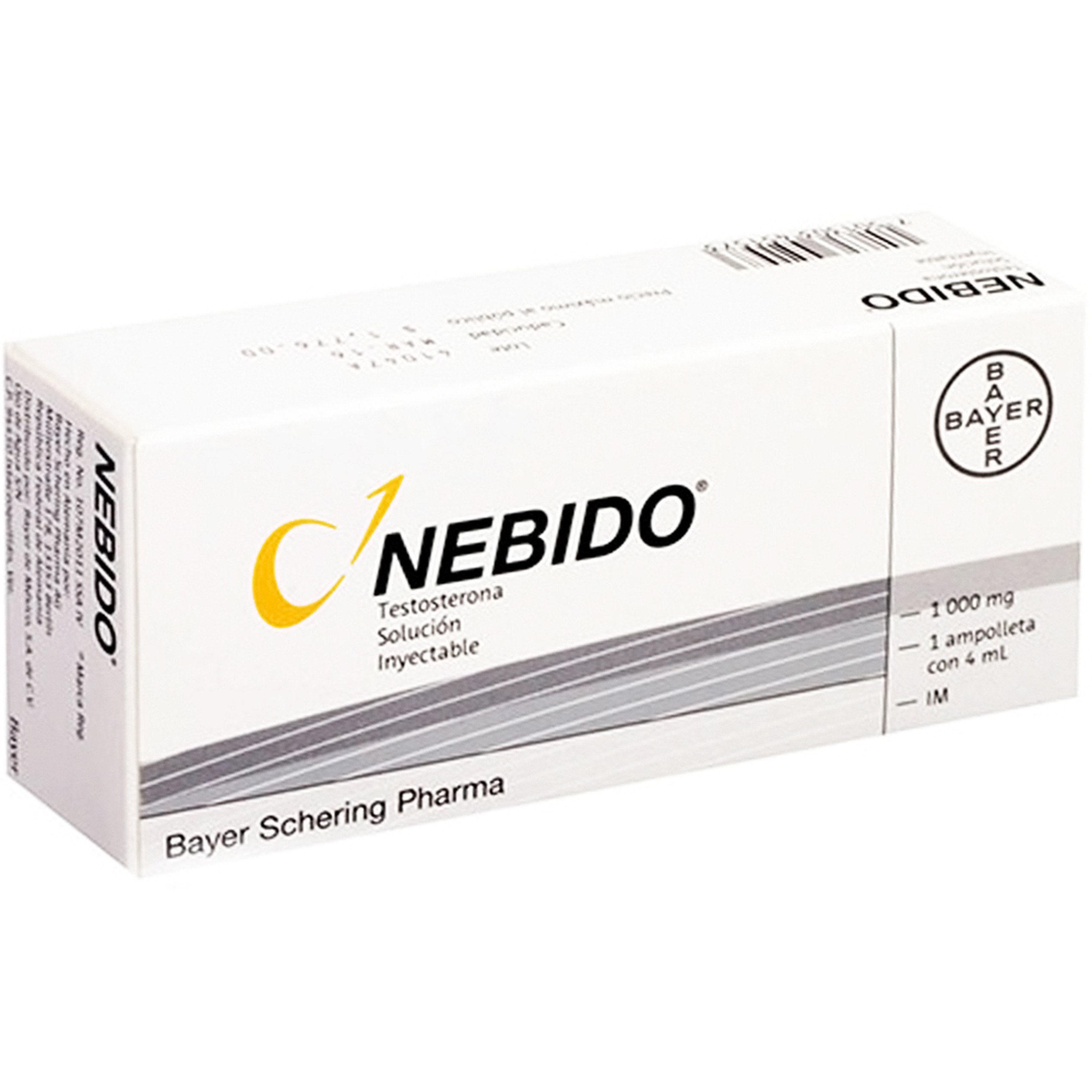 Dung dịch tiêm Nebido Bayer điều trị suy chức năng sinh dục ở nam (4ml)