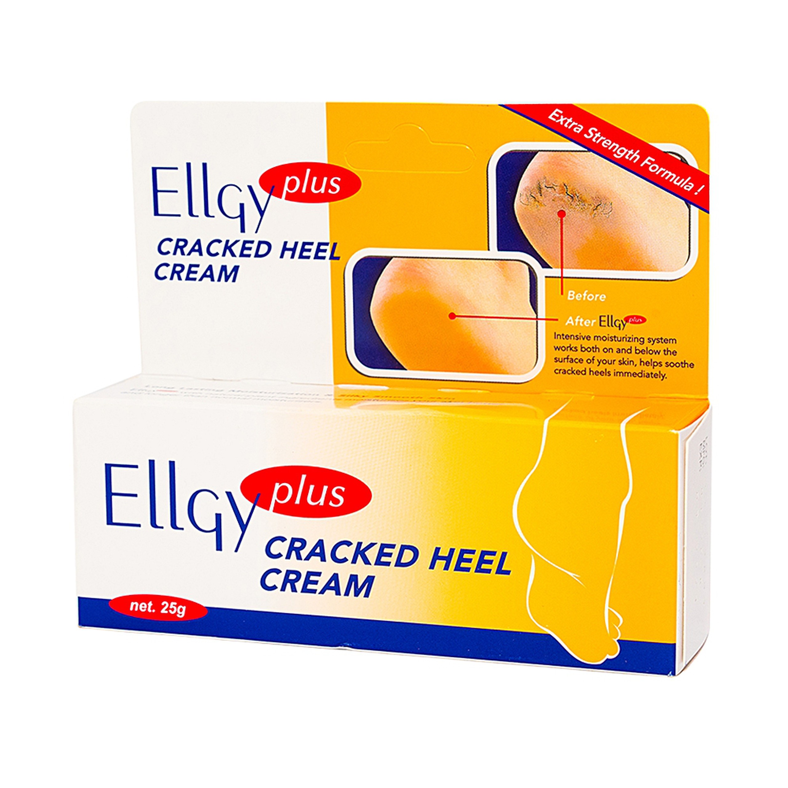 Kem Ellgy Plus Cracked Heel Cream HOE làm ẩm da gót chân (25g)