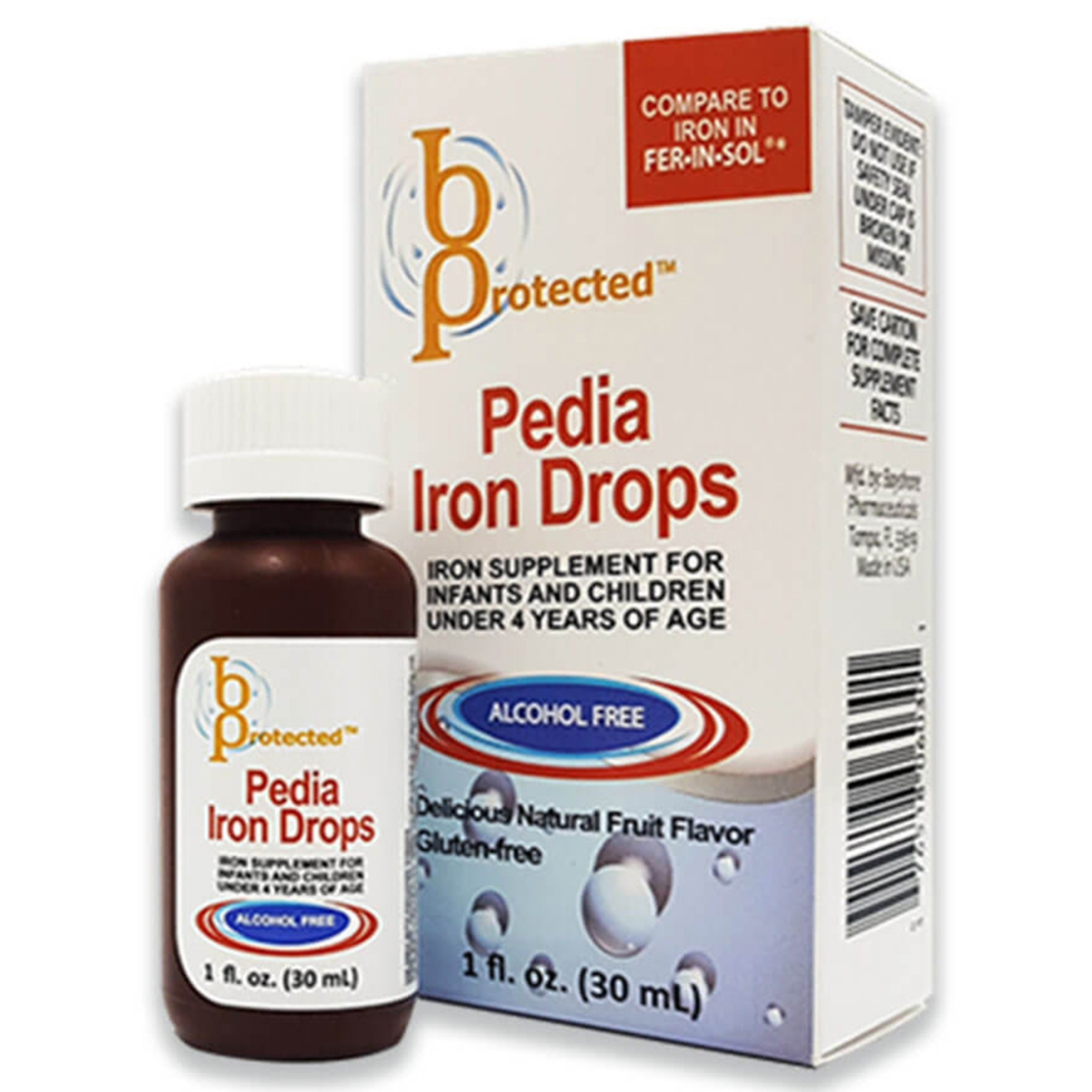 Dung dịch Pedia Iron Drop giúp bổ sung sắt, bổ máu (30ml)