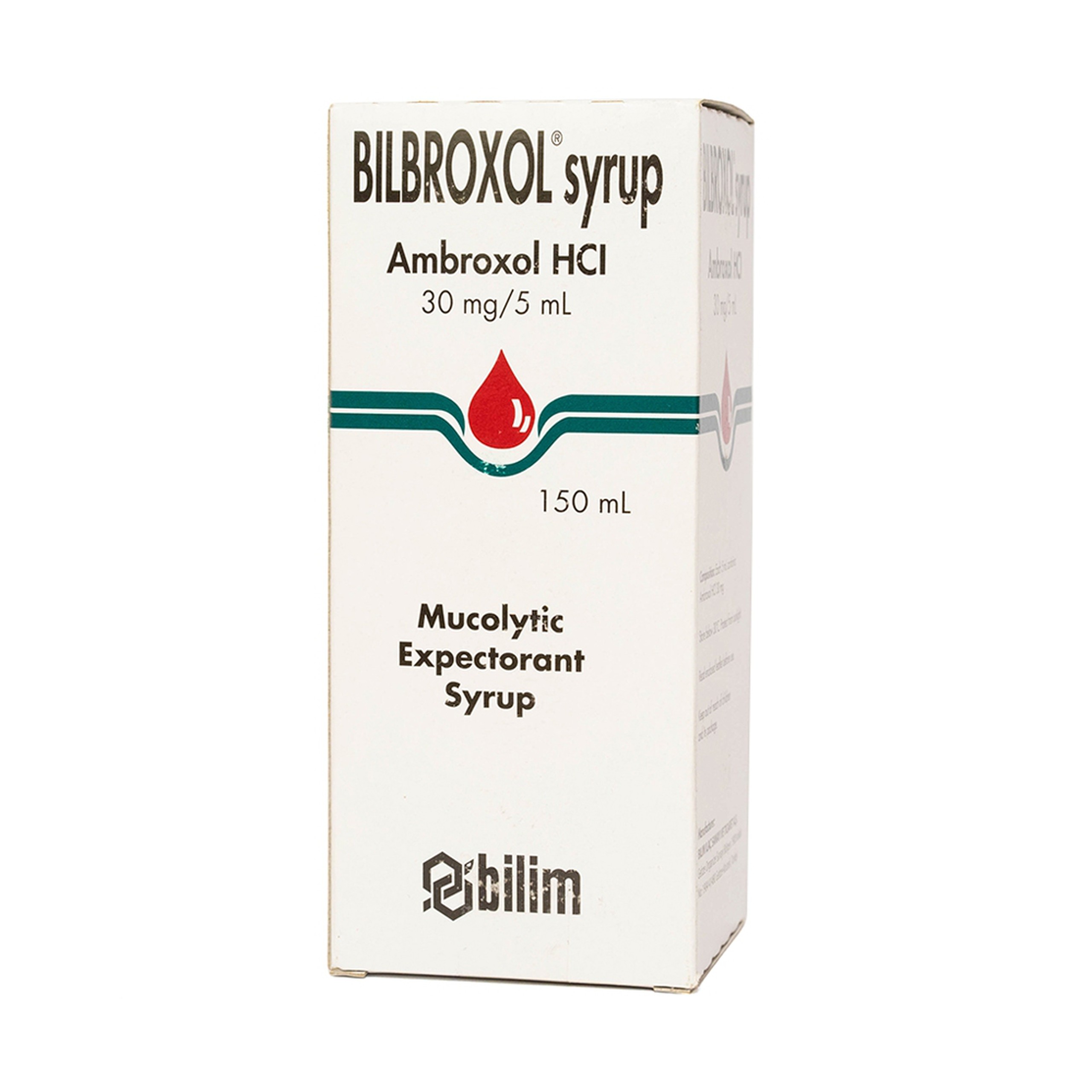 Siro Bilbroxol 30mg/5ml Bilim Ilac điều trị các bệnh cấp và mạn tính ở đường hô hấp (150ml)