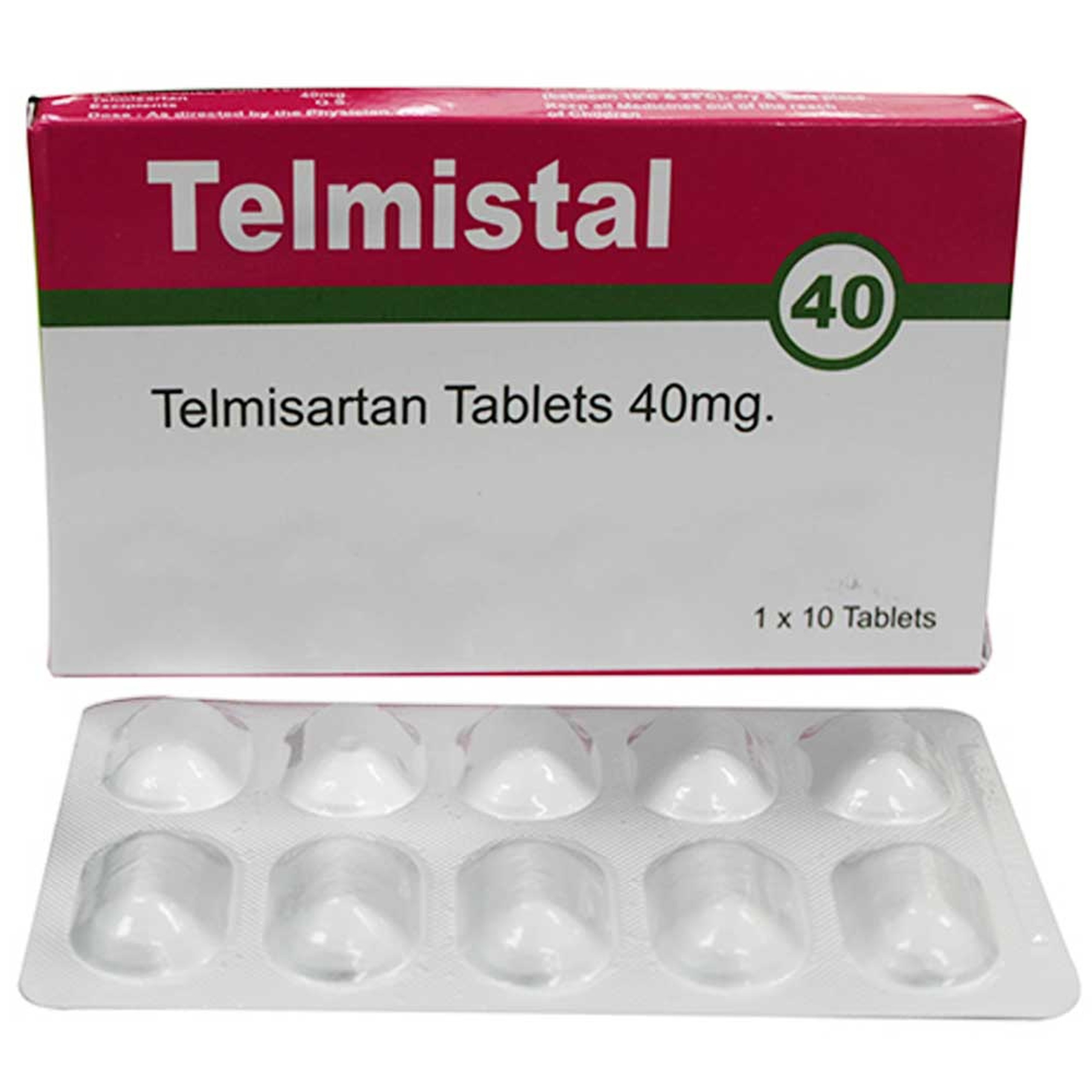Thuốc Telmistal 40 Stallion điều trị tăng huyết áp (3 vỉ x 10 viên)
