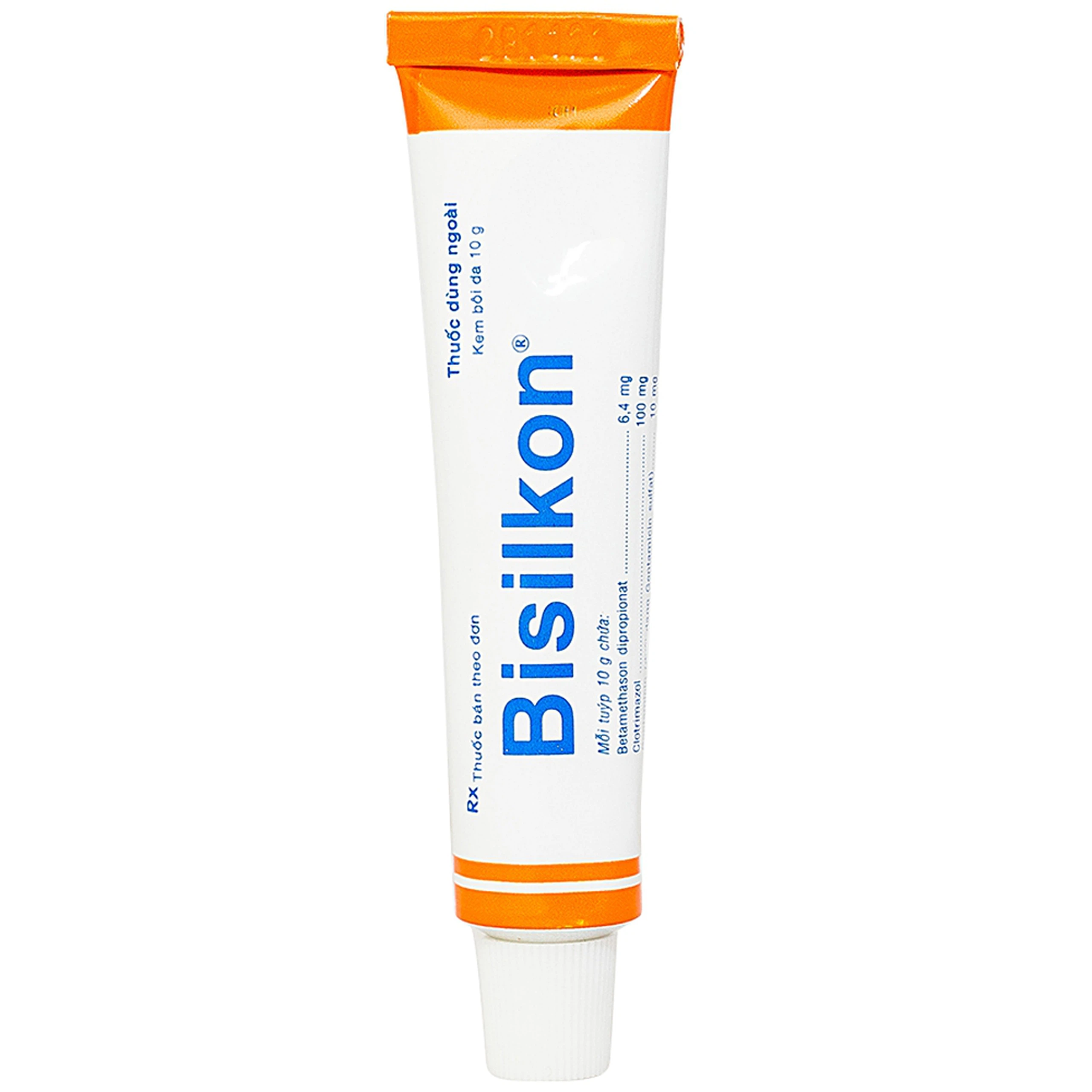 Kem bôi da Bisilkon Bidiphar điều trị các bệnh lý da, nhiễm trùng do vi khuẩn (10g)