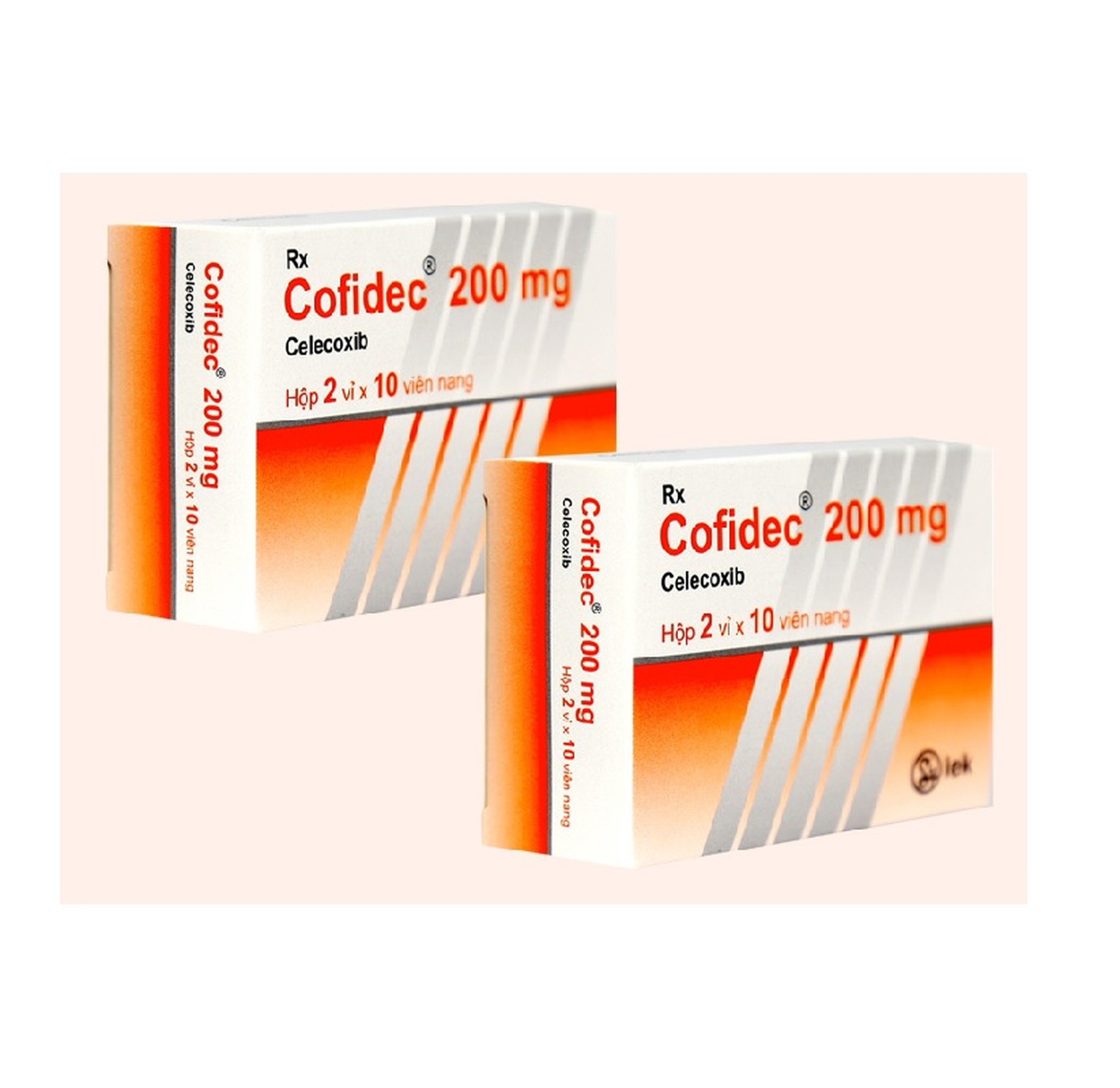 Thuốc Cofidec 200mg Sandoz giảm đau và giảm sưng mô mềm trong bệnh thoái hóa khớp (2 vỉ x 10 viên)
