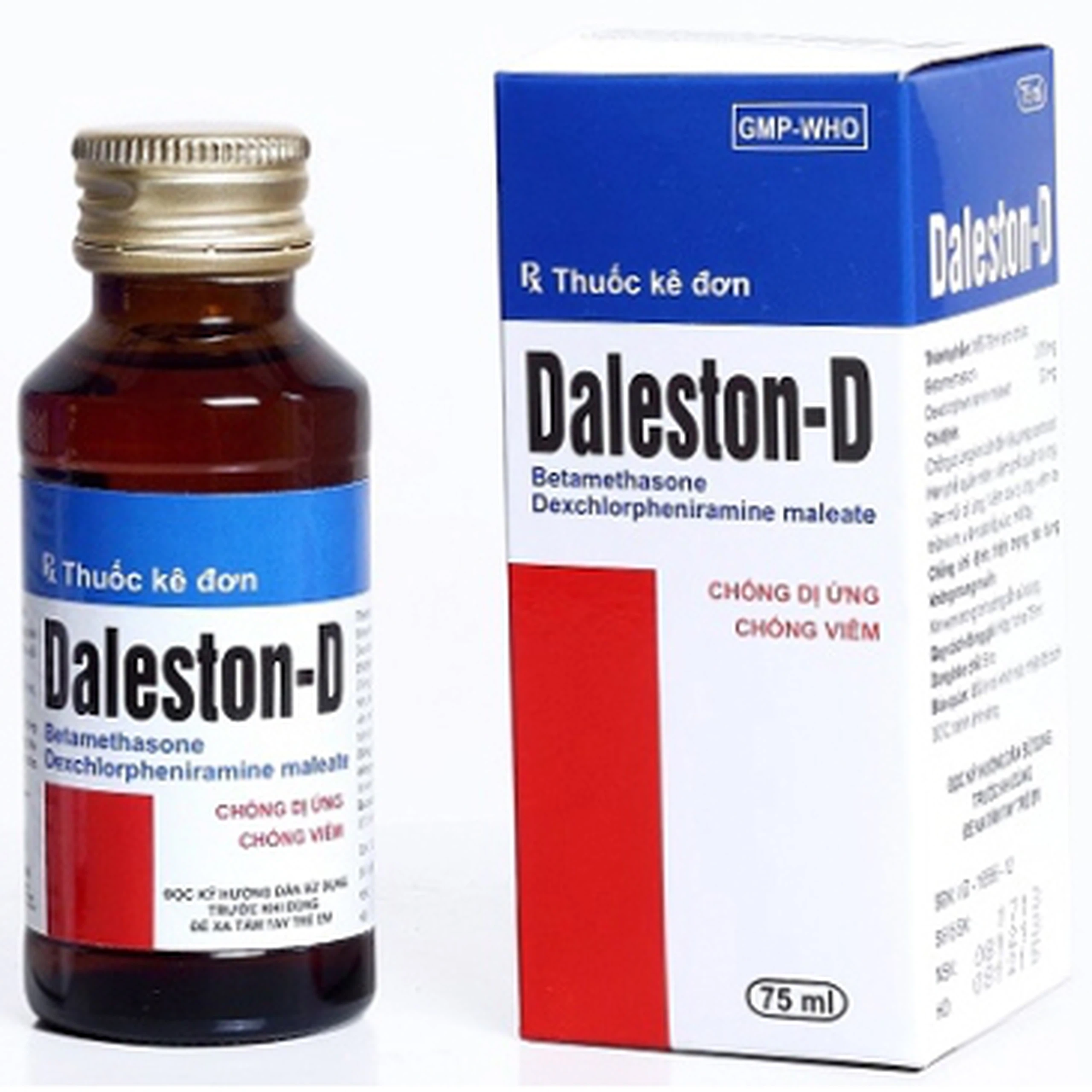 Siro Daleston-D TW3 chống dị ứng, chống viêm (75ml)