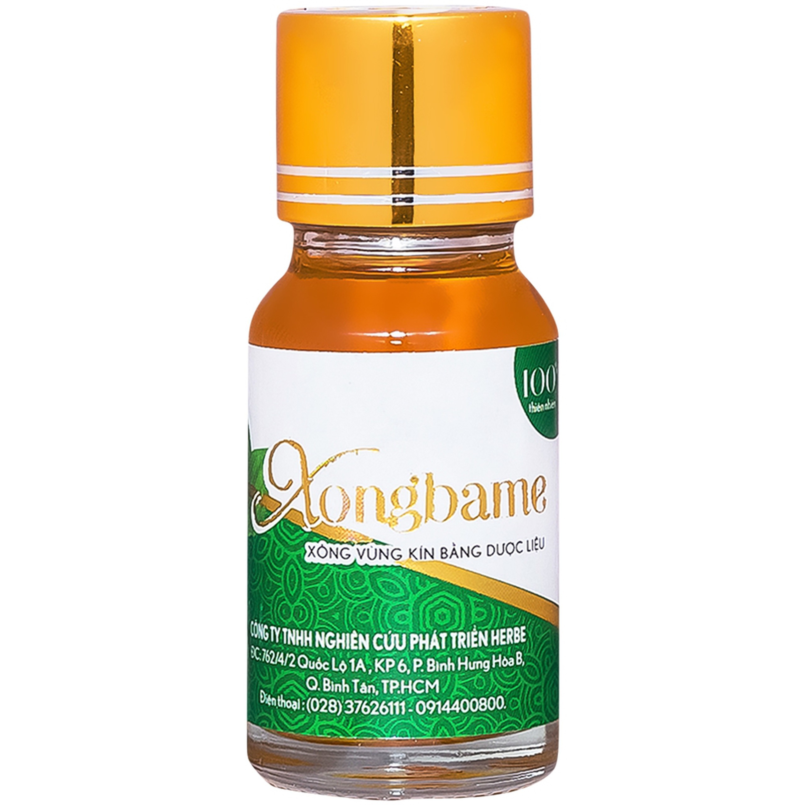 Xông vùng kín bằng dược liệu Xongbame Herbe khử khuẩn, diệt vi nấm, chống viêm sưng (10ml)