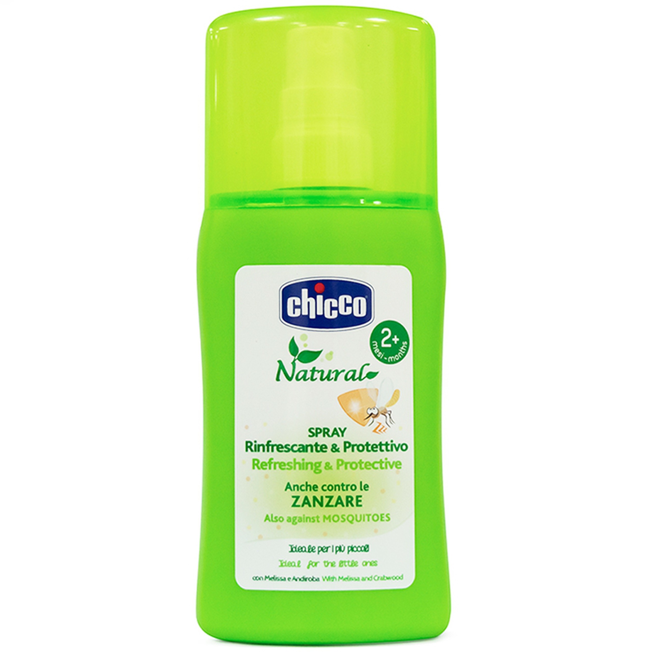 Xịt đa năng xua muỗi Chicco chống muỗi và dưỡng da (100ml)