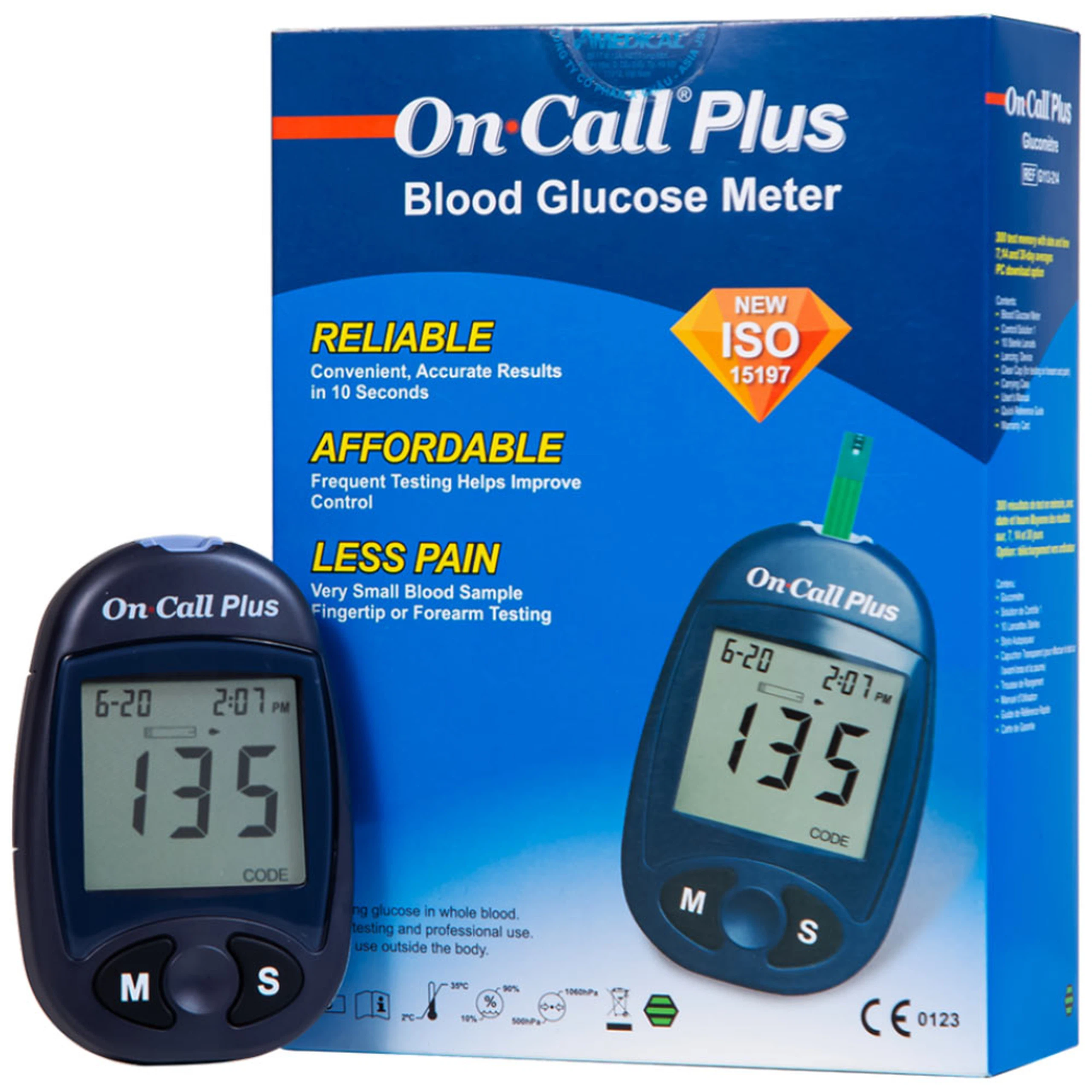 Máy đo đường huyết On Call Plus ACON - không kèm que