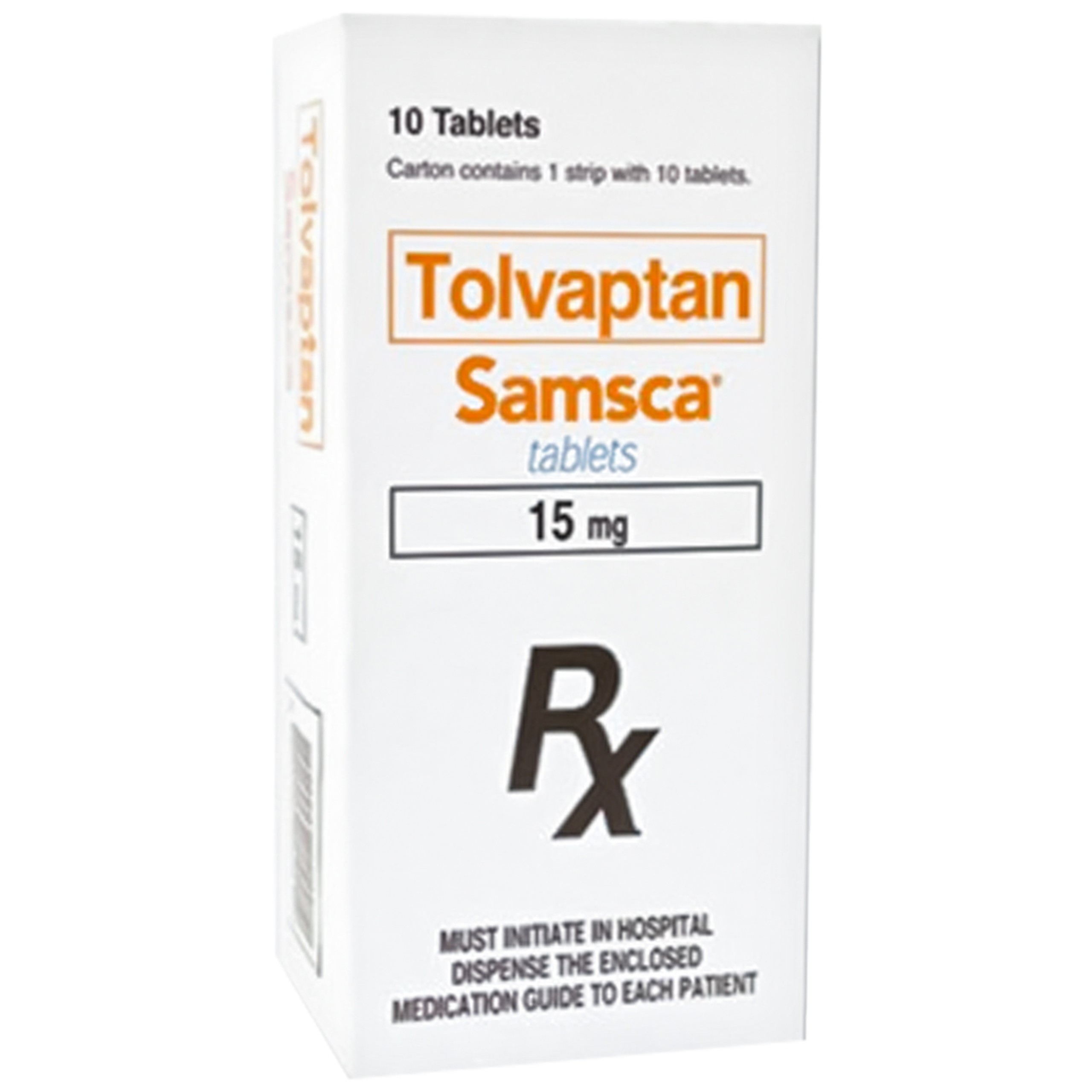 Thuốc Tolvaptan Samsca Tablet 15mg Otsuka điều trị giảm Natri máu (1 vỉ x 10 viên)