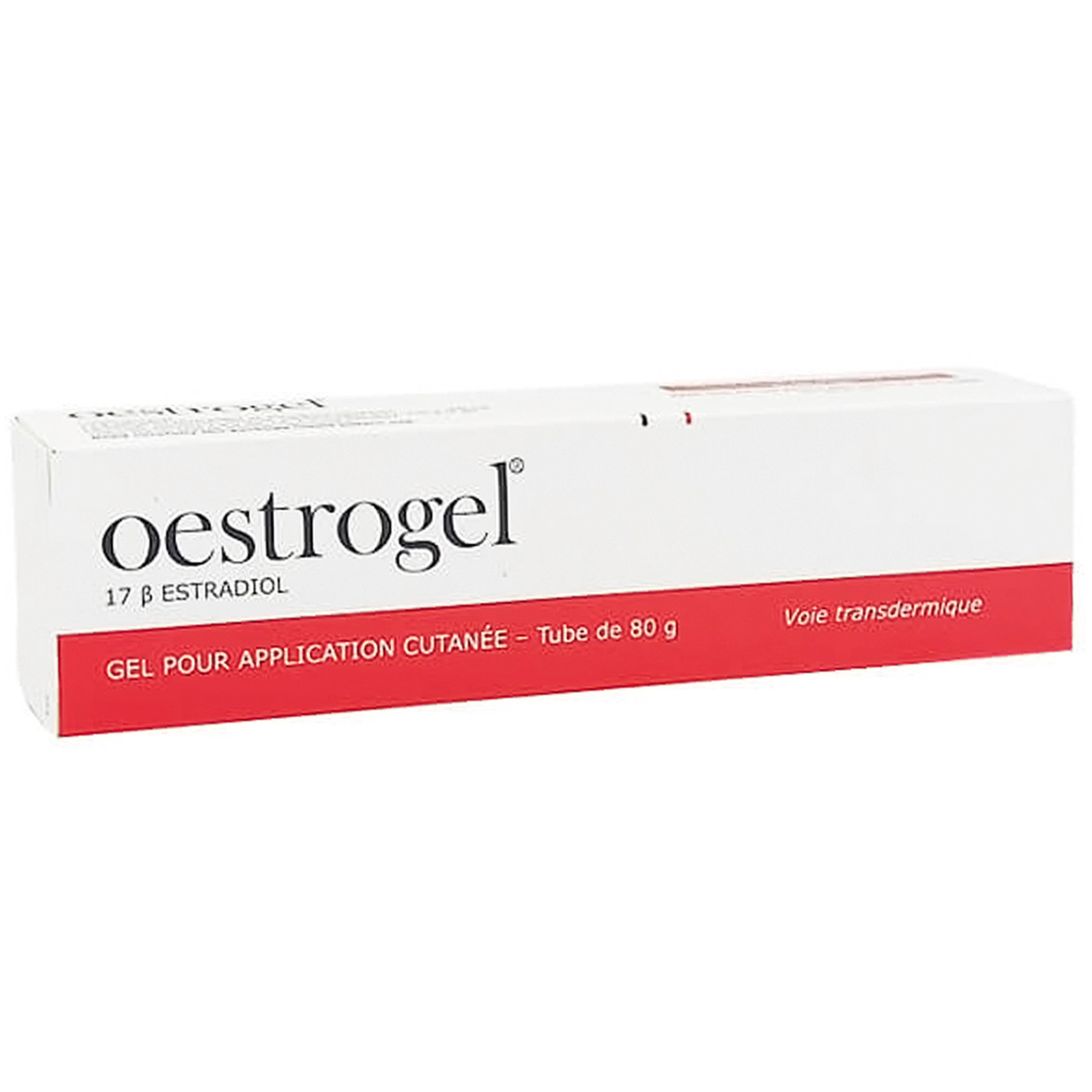 Gel bôi da Oestrogel 0.06% Besins điều trị thiếu estrogen, ngừa loãng xương (80g)