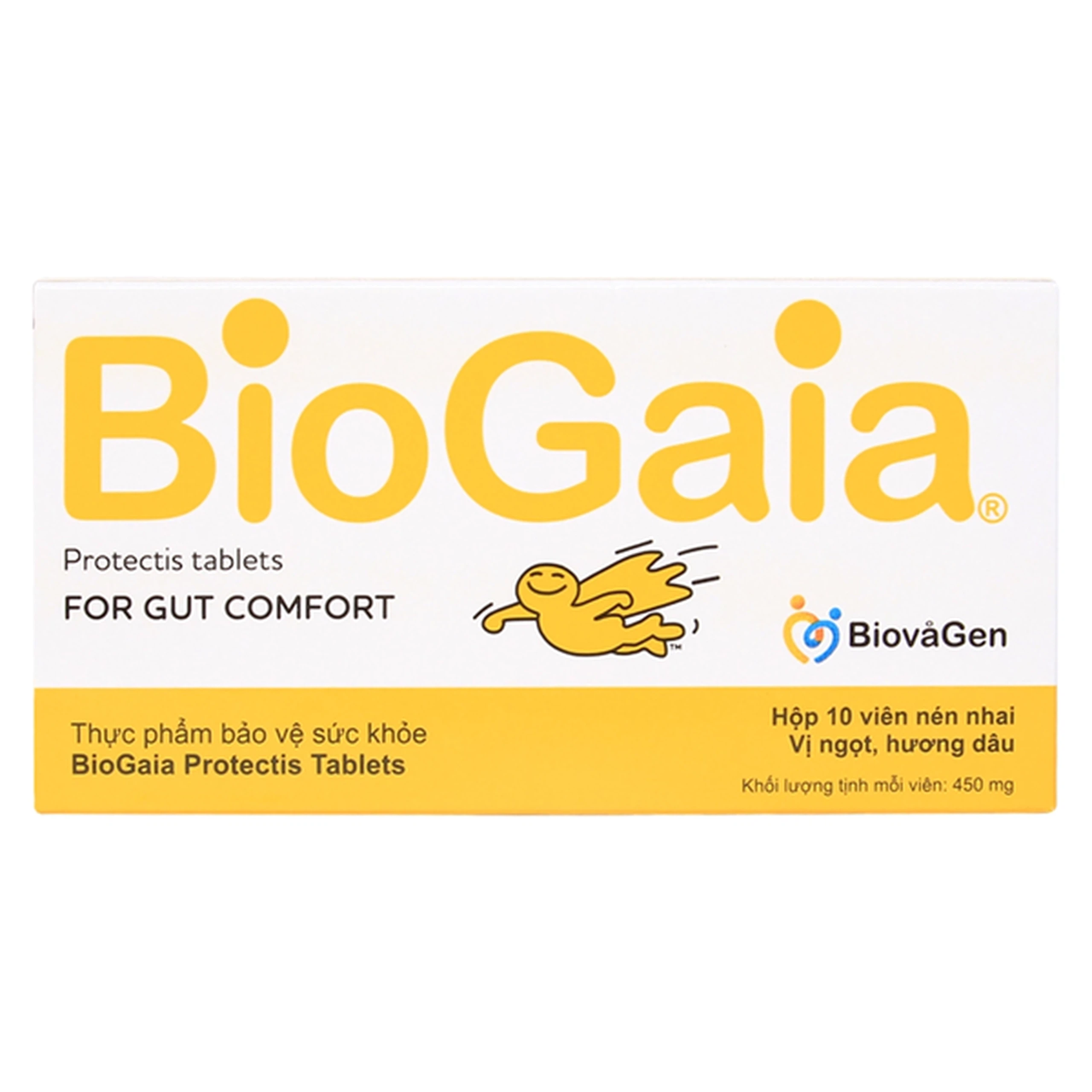Men vi sinh BioGaia Protectis Tablets bổ sung lợi khuẩn cho đường tiêu hóa (10 viên)