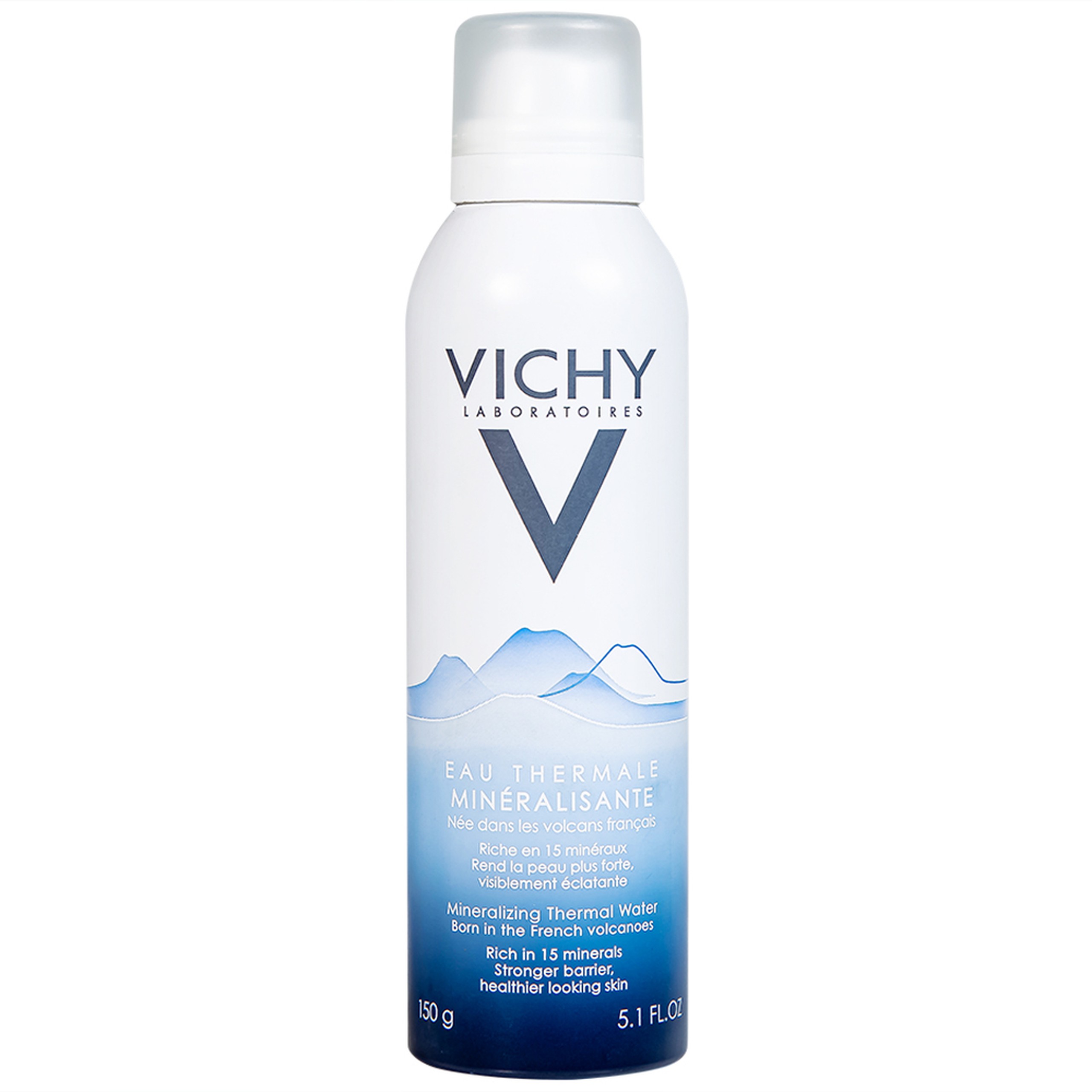 Nước xịt khoáng dưỡng da Vichy Eau Thermale Mineralizing Thermal Water cấp ẩm, dịu da và cân bằng độ pH (150ml)