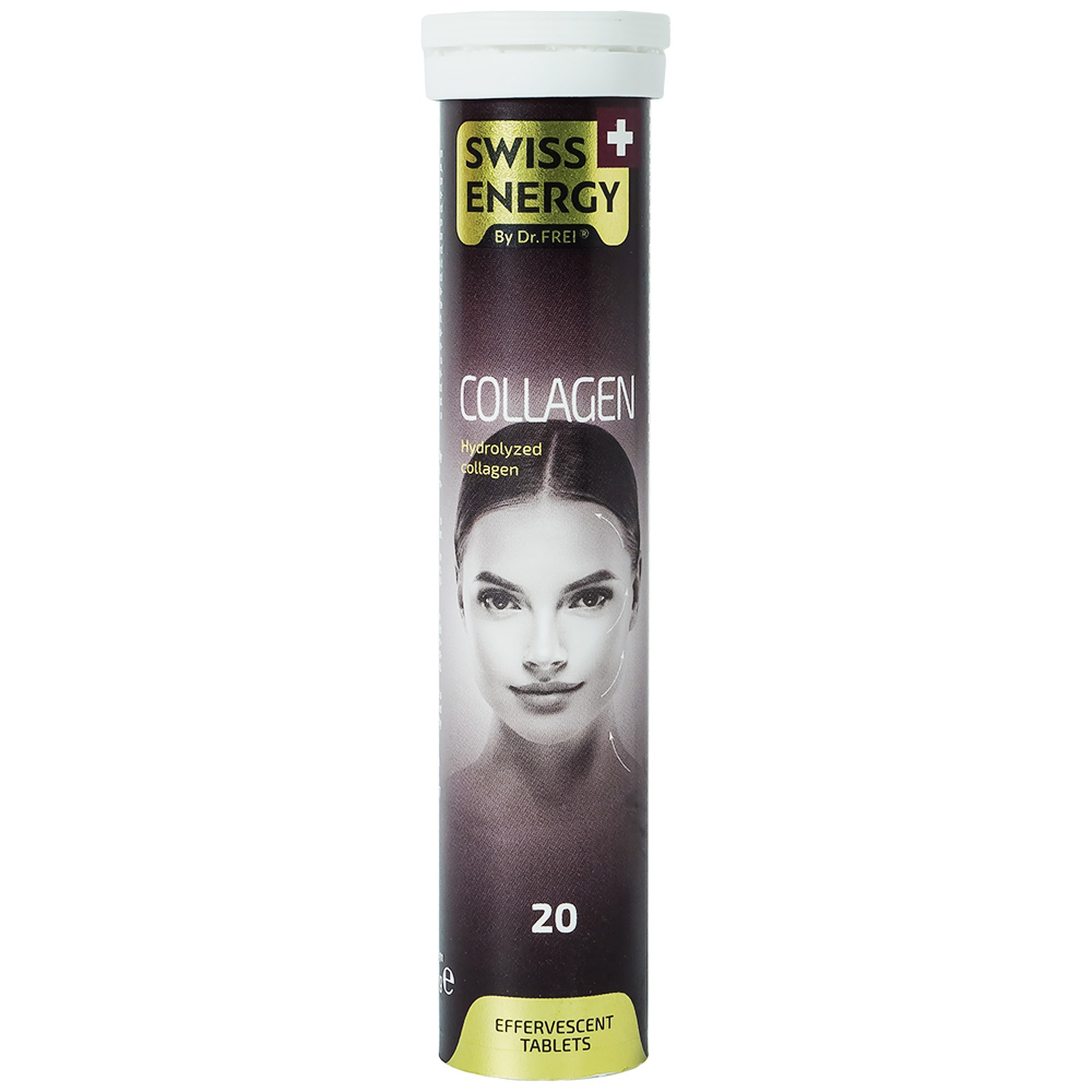Viên sủi Collagen Swiss Energy bổ sung collagen cho cơ thể (20 viên)