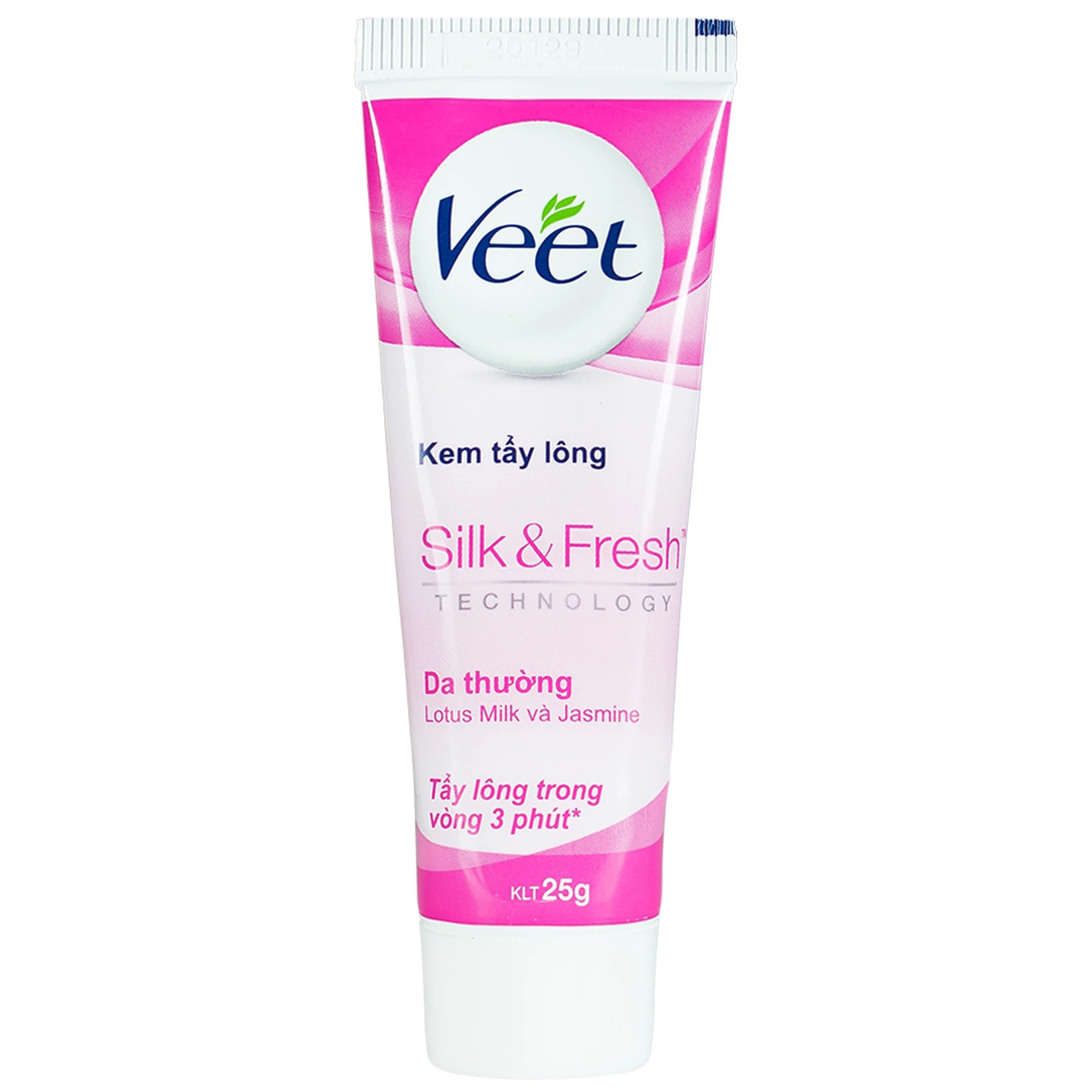 Kem tẩy lông Veet Silk And Fresh trong 3 phút dành cho da thường (25g)