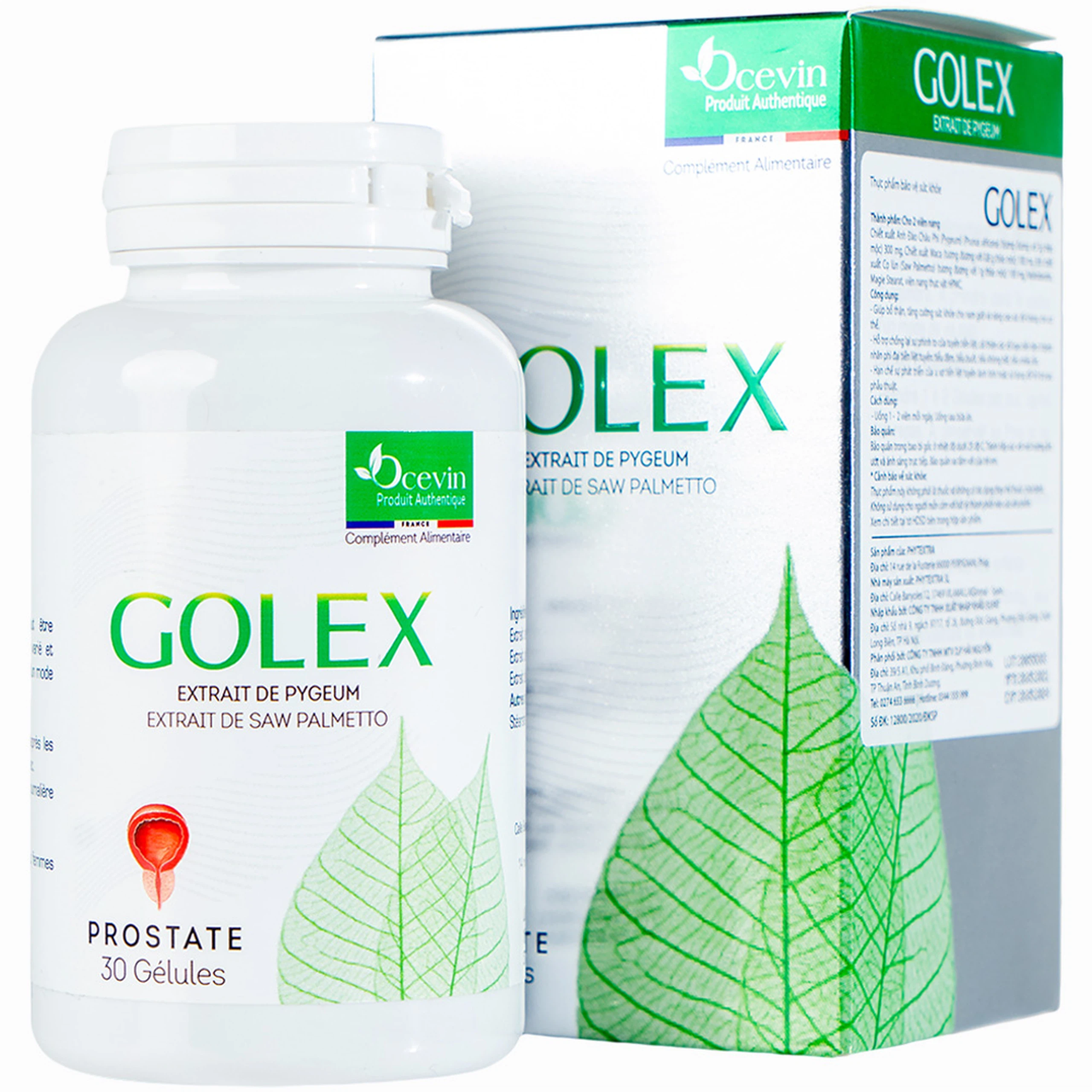Viên uống Golex Ocevin bổ thận, tăng cường sức khỏe cho nam giới (30 viên)