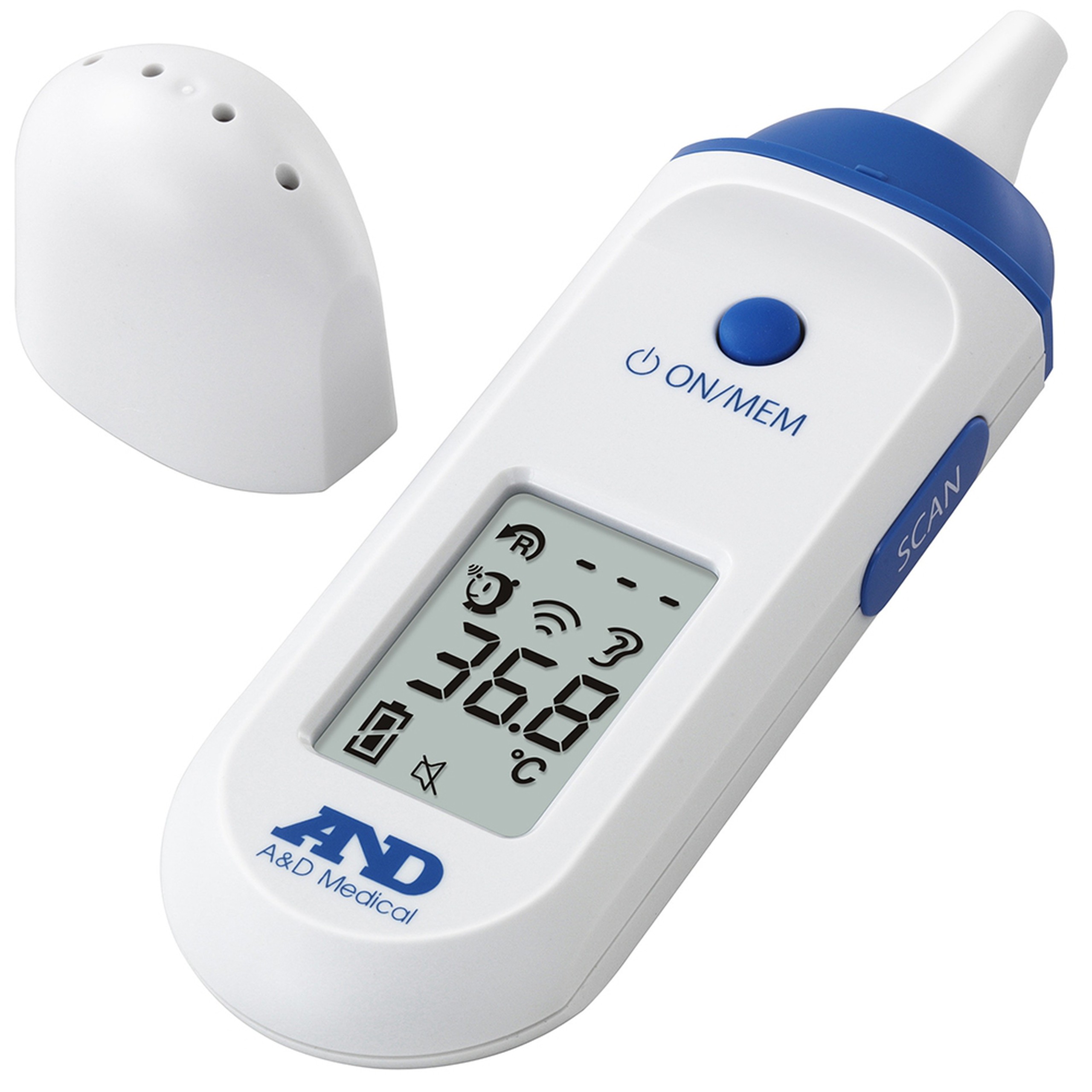 Nhiệt kế hồng ngoại đo tai, trán AND A&D Medical UT-801 đo nhanh, chính xác chỉ sau 1 giây