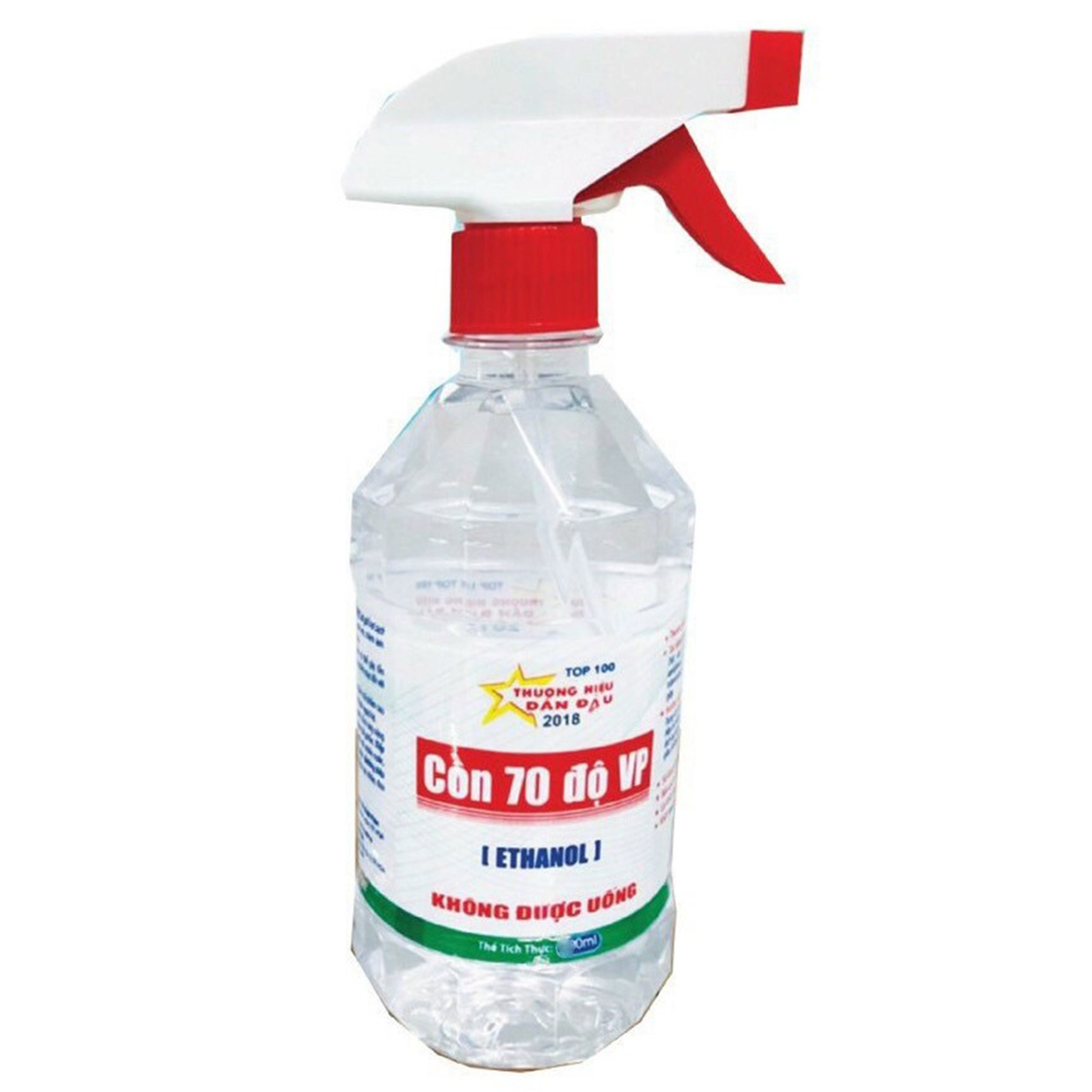 Cồn 70 độ Vĩnh Phúc có vòi xịt diệt khuẩn dụng cụ y tế, bề mặt trong y tế (1000ml)