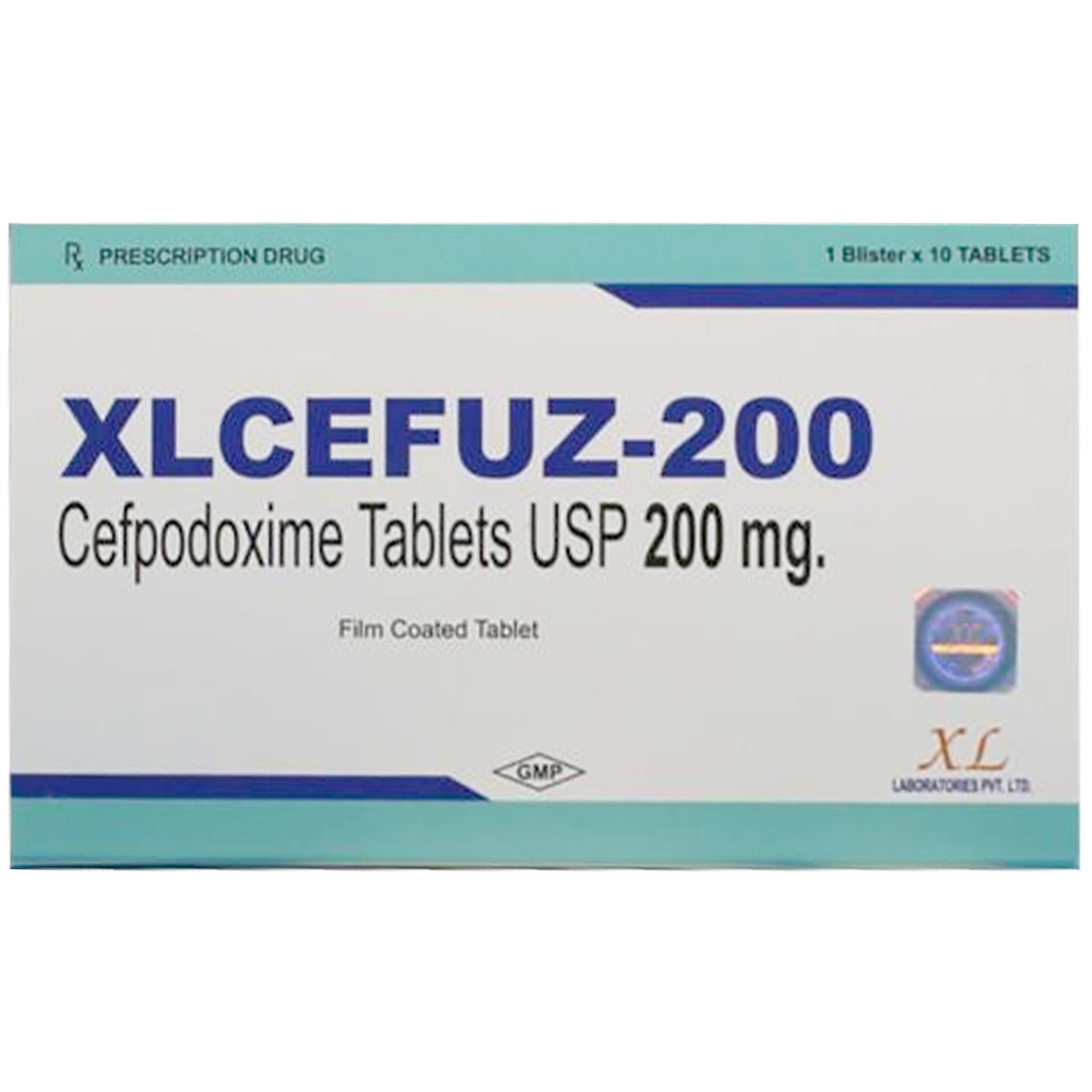 Thuốc Xlcefuz-200 XL Laboratories điều trị nhiễm khuẩn (1 vỉ x 10 viên)