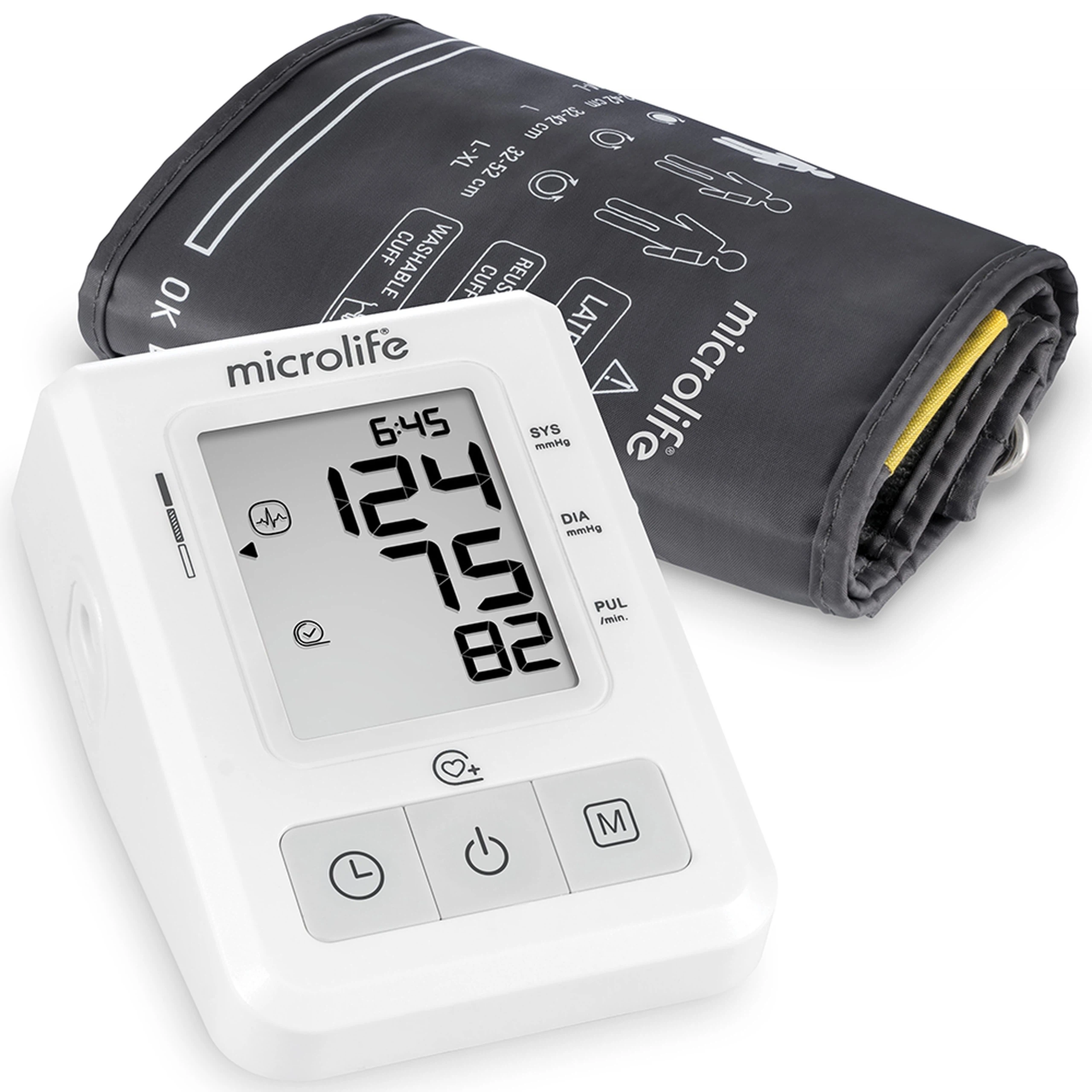 Máy đo huyết áp bắp tay Microlife B2 Basic thế hệ mới cho độ chính xác cao, dễ sử dụng