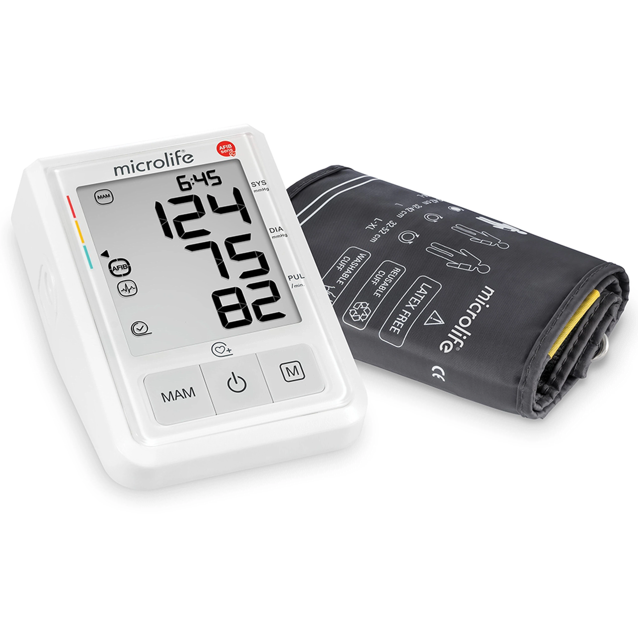 Máy đo huyết áp bắp tay Microlife B3 AFIB Advanced hỗ trợ đo huyết áp, cảnh báo đột quỵ