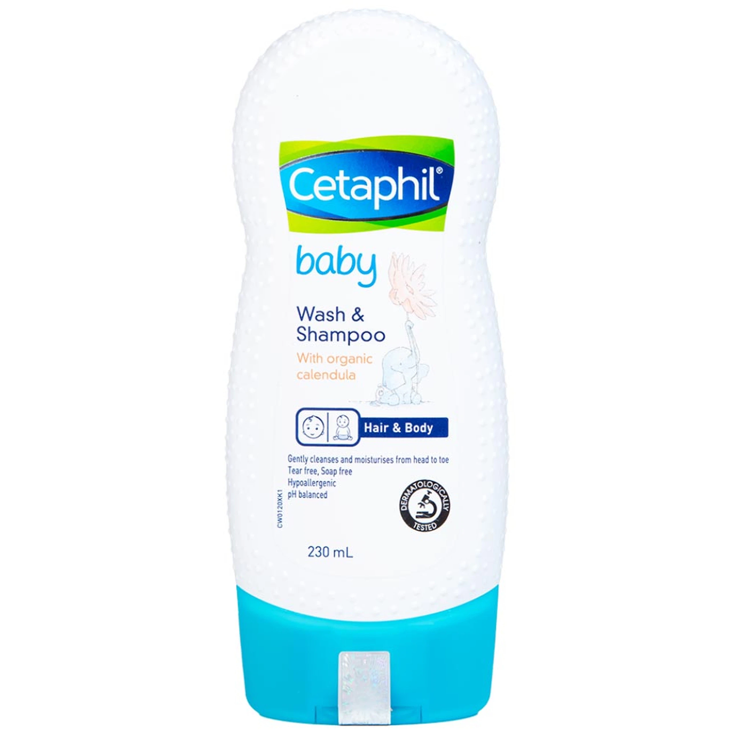 Sữa tắm gội trẻ em tinh chất hoa cúc Cetaphil Baby Wash And Shampoo With Organic Calendula (230ml)