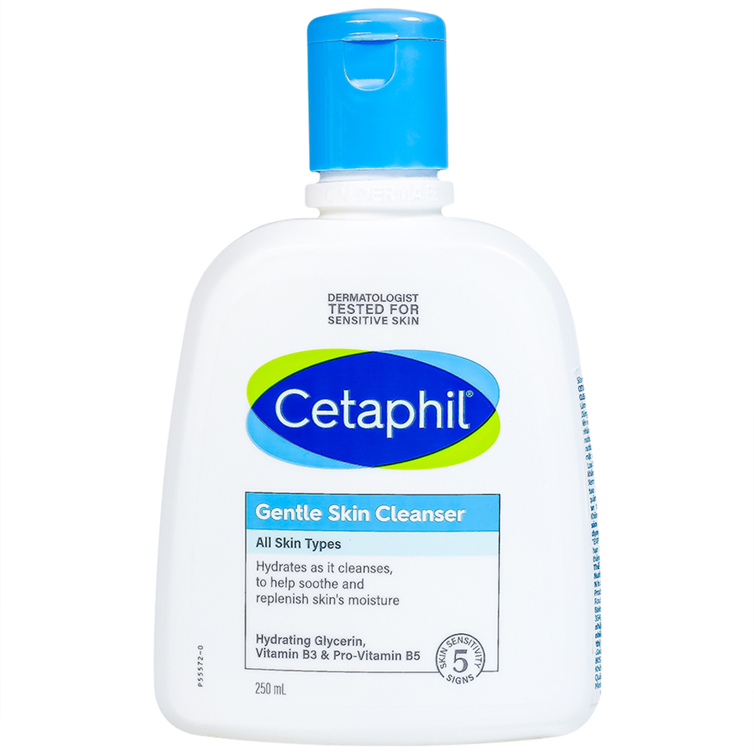Sữa rửa mặt dịu nhẹ Cetaphil Gentle Skin Cleanser bổ sung độ ẩm dành cho mọi loại da (250ml)