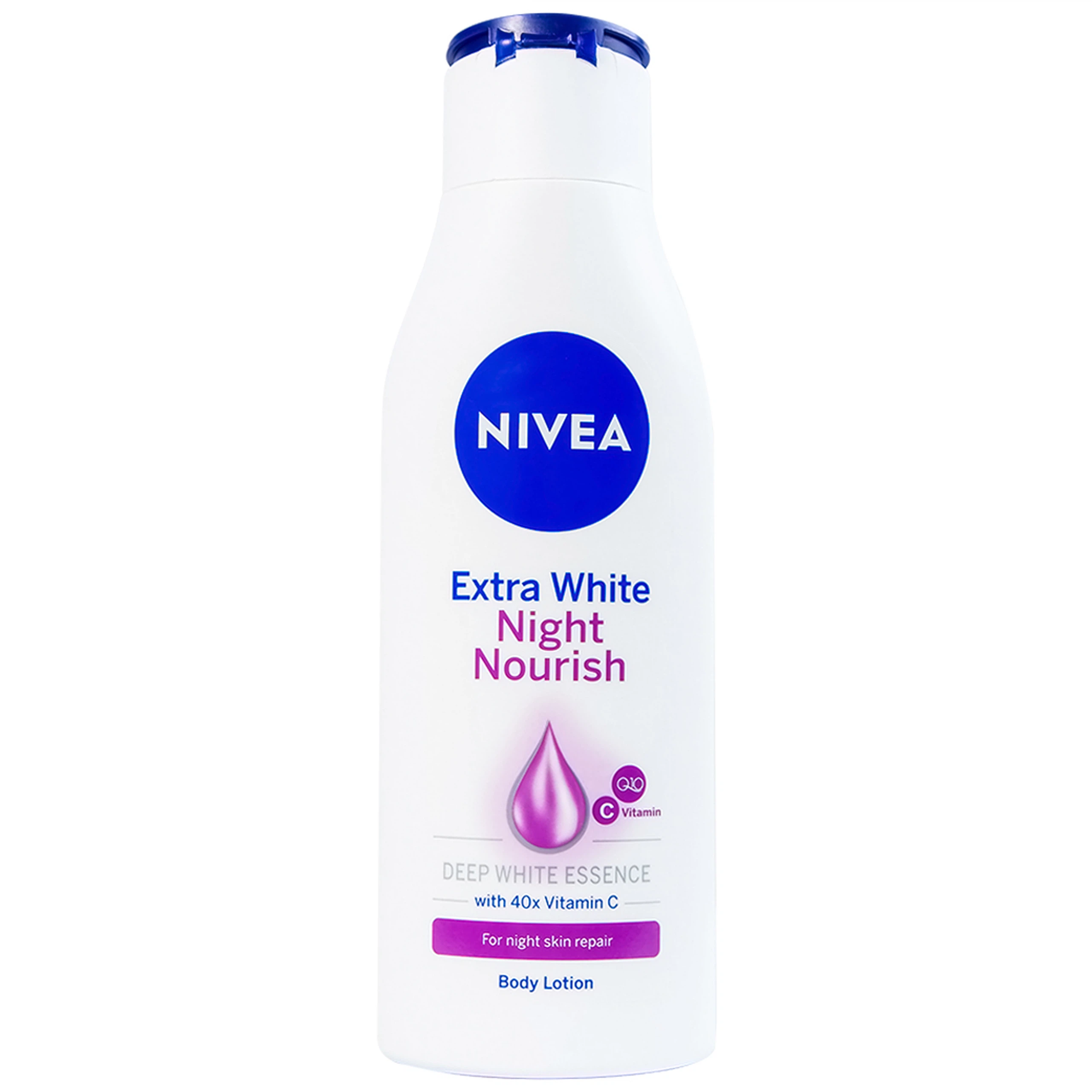 Sữa dưỡng thể ban đêm Nivea Extra White Night Nourish (200ml)