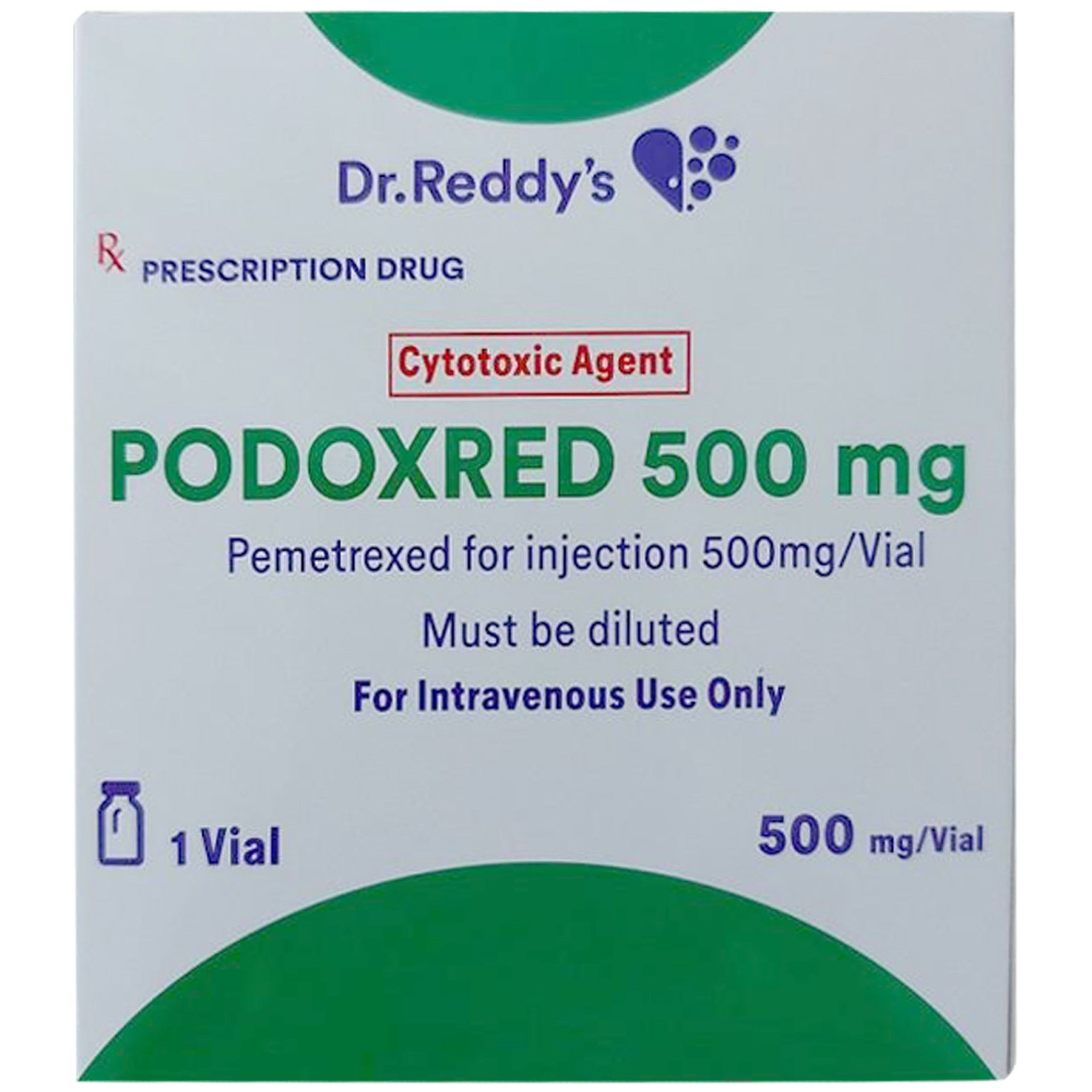 Thuốc Podoxred 500mg Dr. Reddy điều trị ung thư phổi