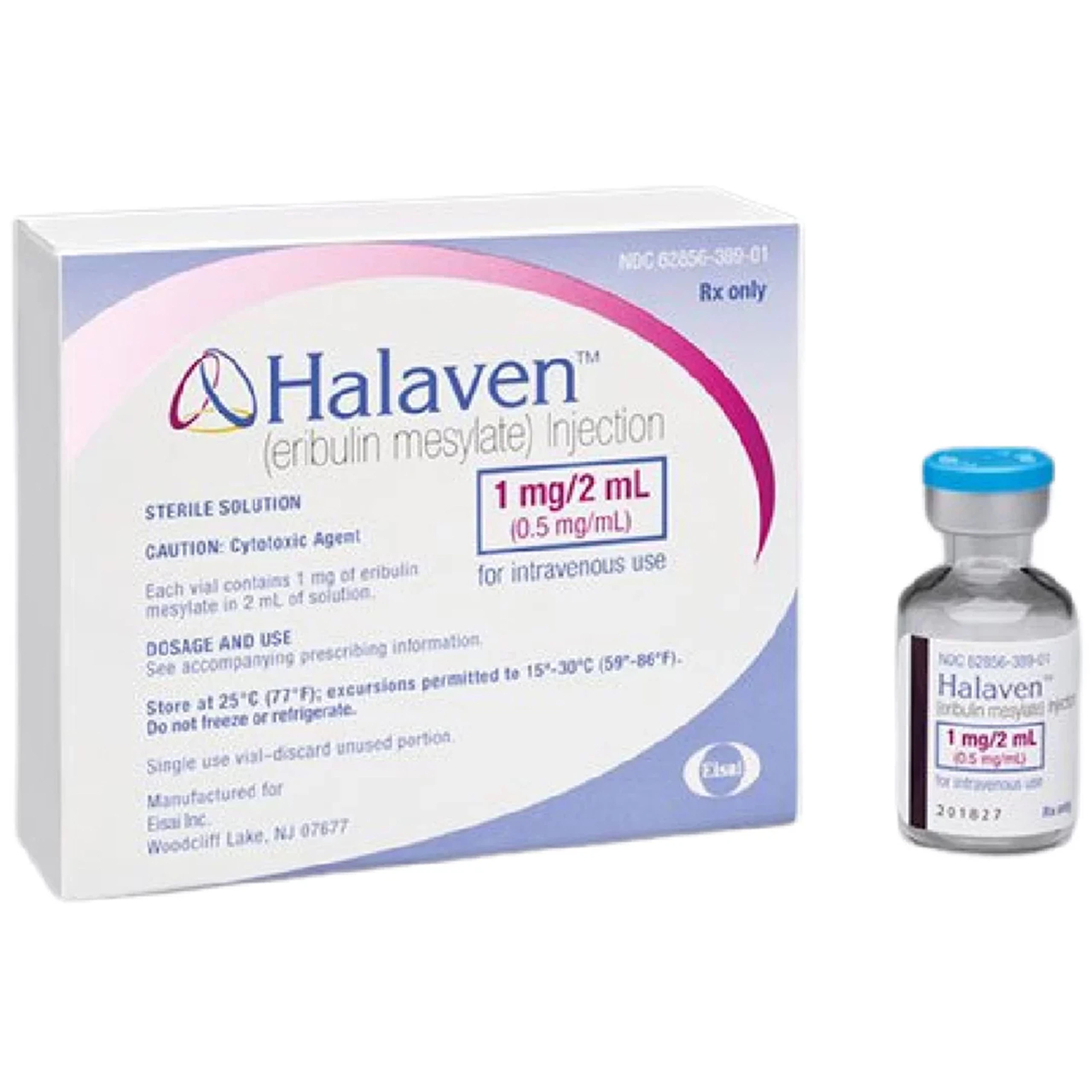 Dung dịch Halaven 1mg Eisai điều trị ung thư vú tiến xa tại chỗ hoặc di căn (2ml)