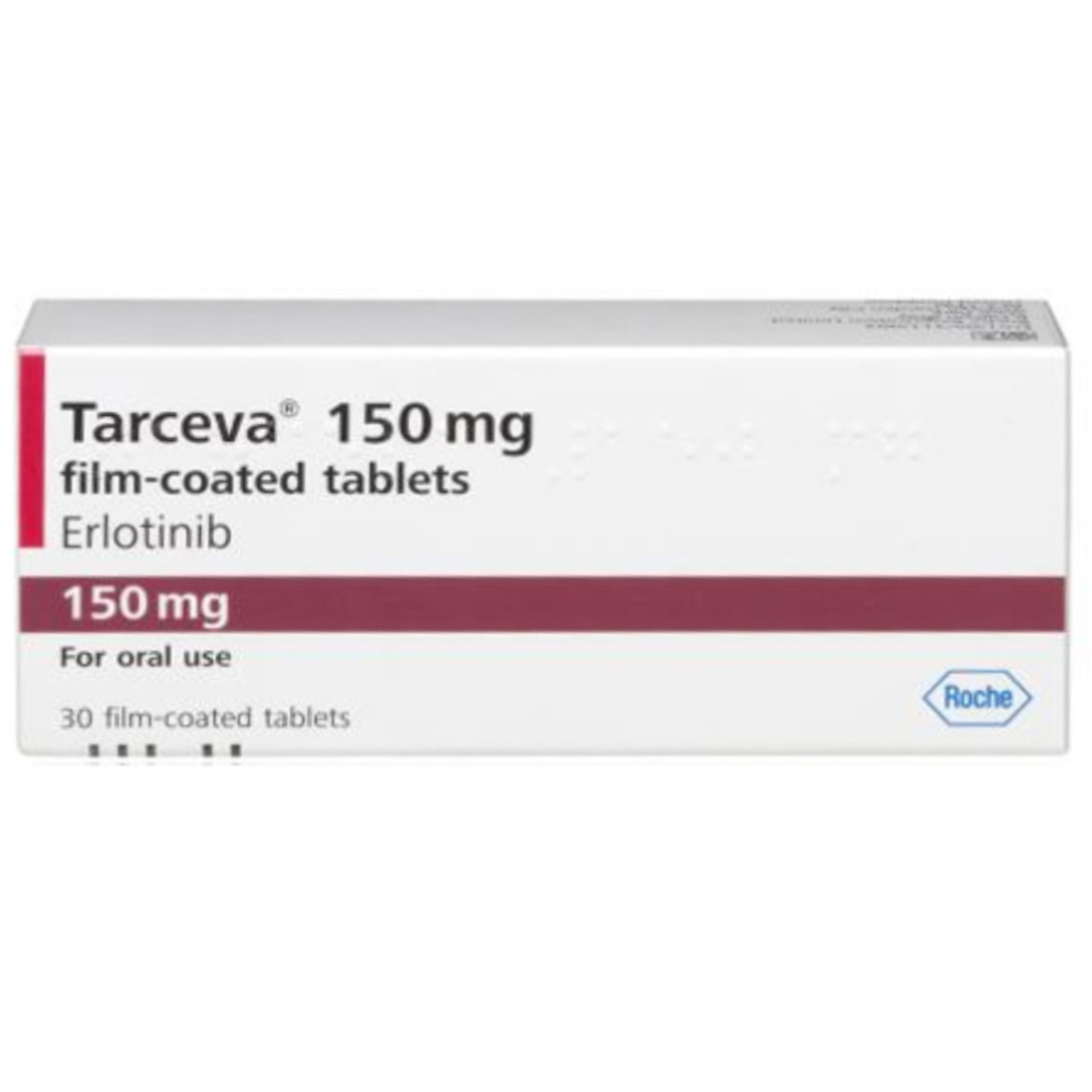 Thuốc Tarceva 150mg Roche hỗ trợ điều trị ung thư phổi (3 vỉ x 10 viên) 
