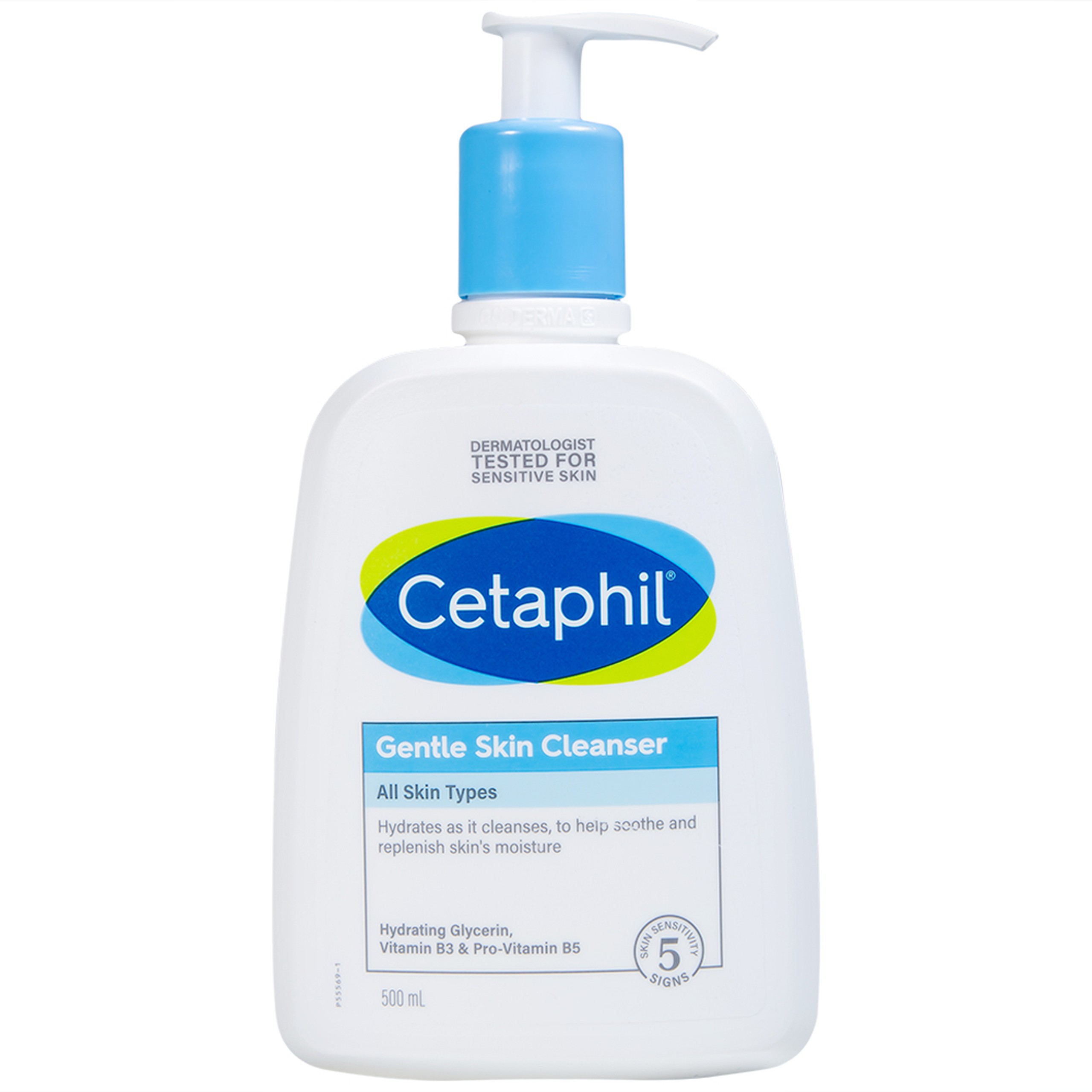 Sữa rửa mặt dịu nhẹ Cetaphil Gentle Skin Cleanser cung cấp độ ẩm cho da (500ml)