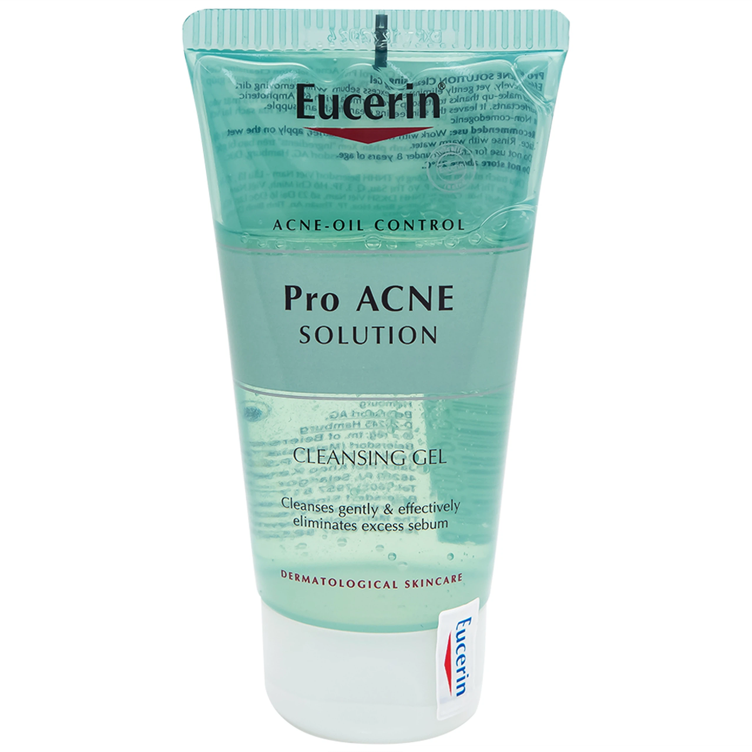 Gel rửa mặt Eucerin Ance Oil Control Pro Acne Solution Cleansing Gel dành cho da mụn (75ml)