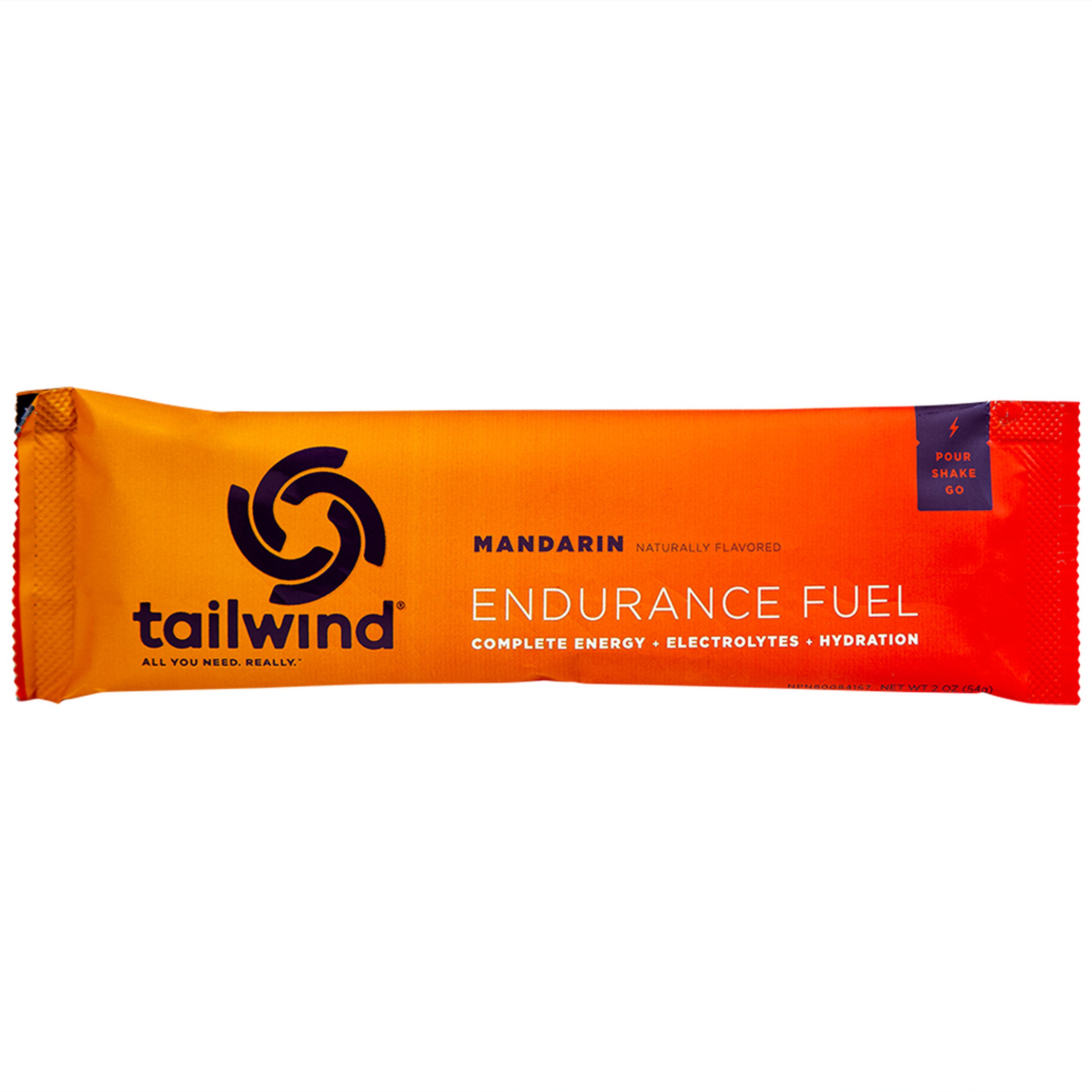 Bột năng lượng Endurance Fuel Tailwind Mandarin vị cam cung cấp năng lượng và chất điện giải cho cơ thể (54g)