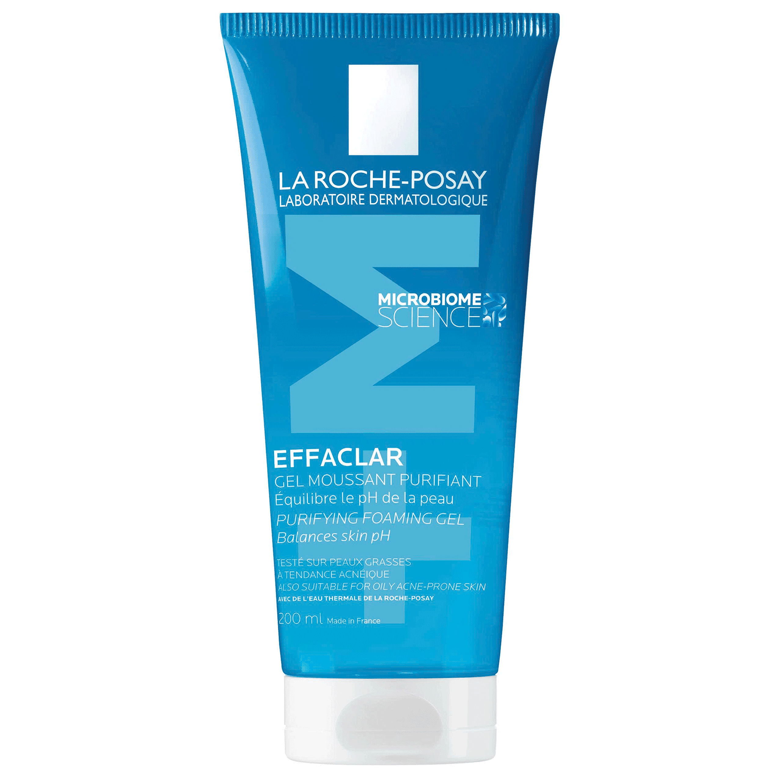 Gel rửa mặt tạo bọt La Roche-Posay Effaclar Purifying Foaming Gel For Oily Sensitive Skin cho da dầu nhạy cảm (200ml)