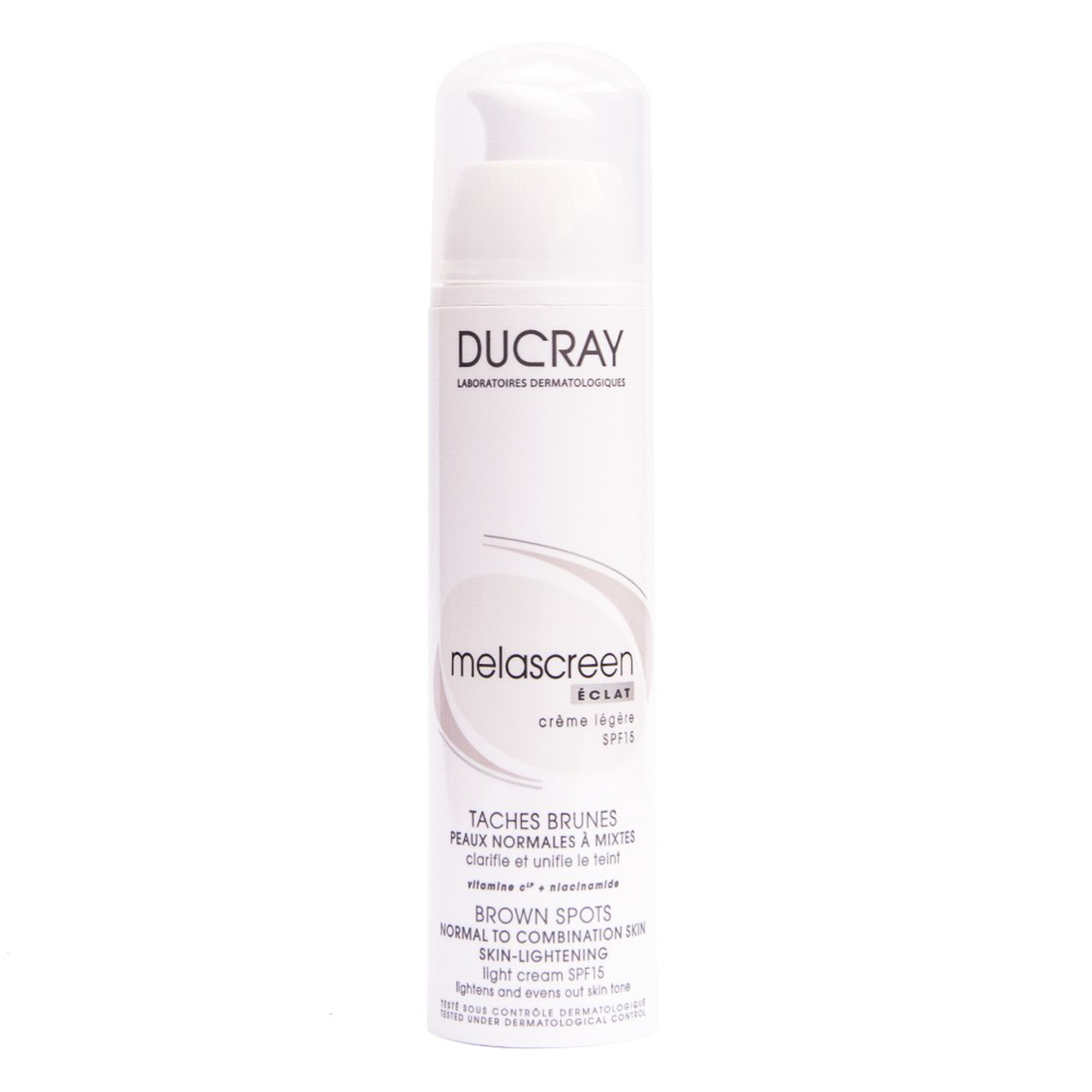 Kem dưỡng da Ducray Melascreen Eclat Light Cream SPF15 giảm tăng sắc tố da và đốm nâu trên da (40ml)