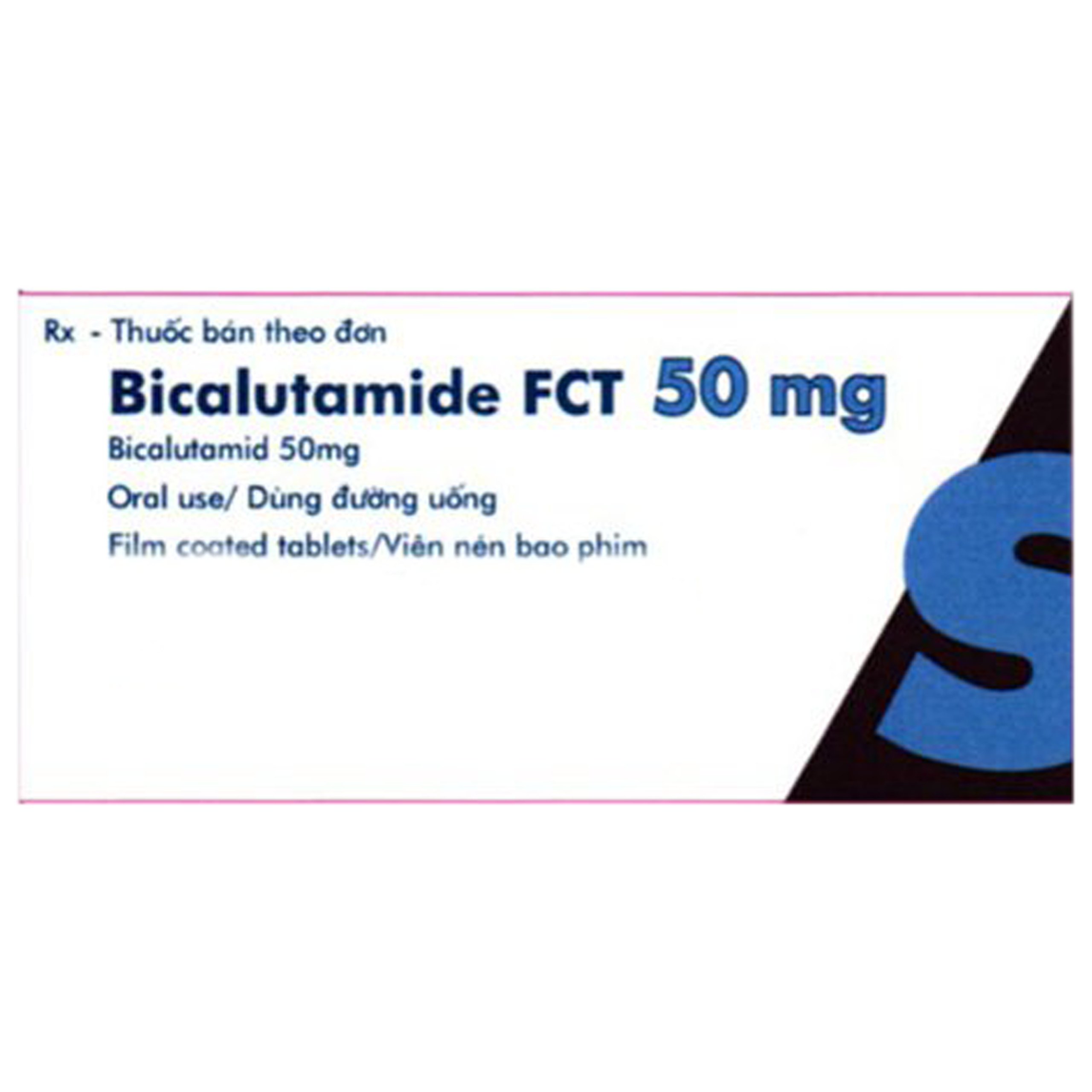 Thuốc Bicalutamide FCT 50mg Novartis điều trị bệnh ung thư tiền liệt tuyến tiến triển (4 vỉ x 14 viên)
