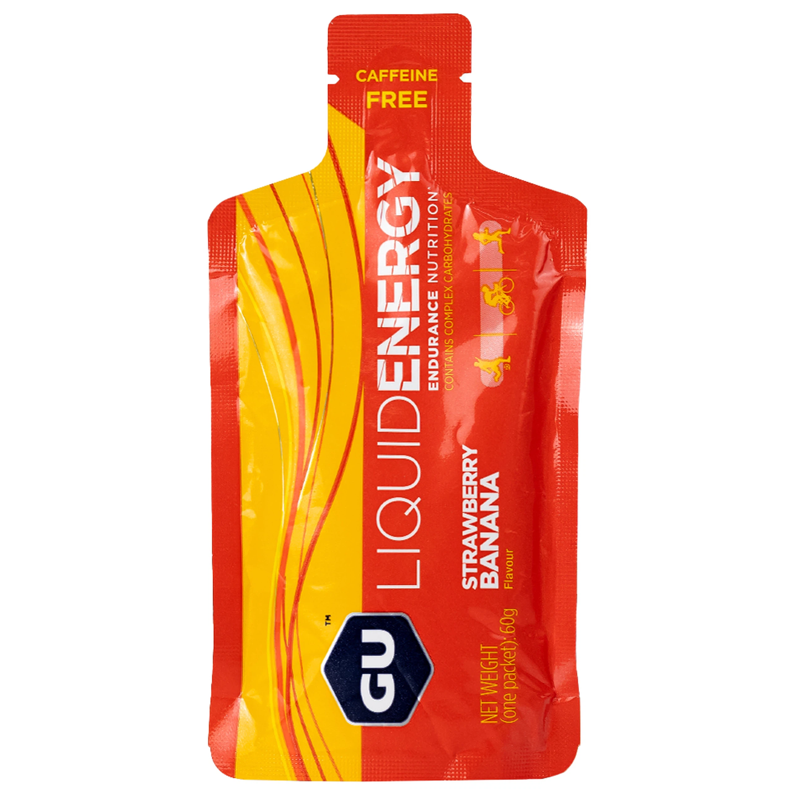 Thực phẩm bổ sung GU Gel Liquid Energy Strawberry Banana 60g bổ sung năng lượng trong các hoạt động thể thao