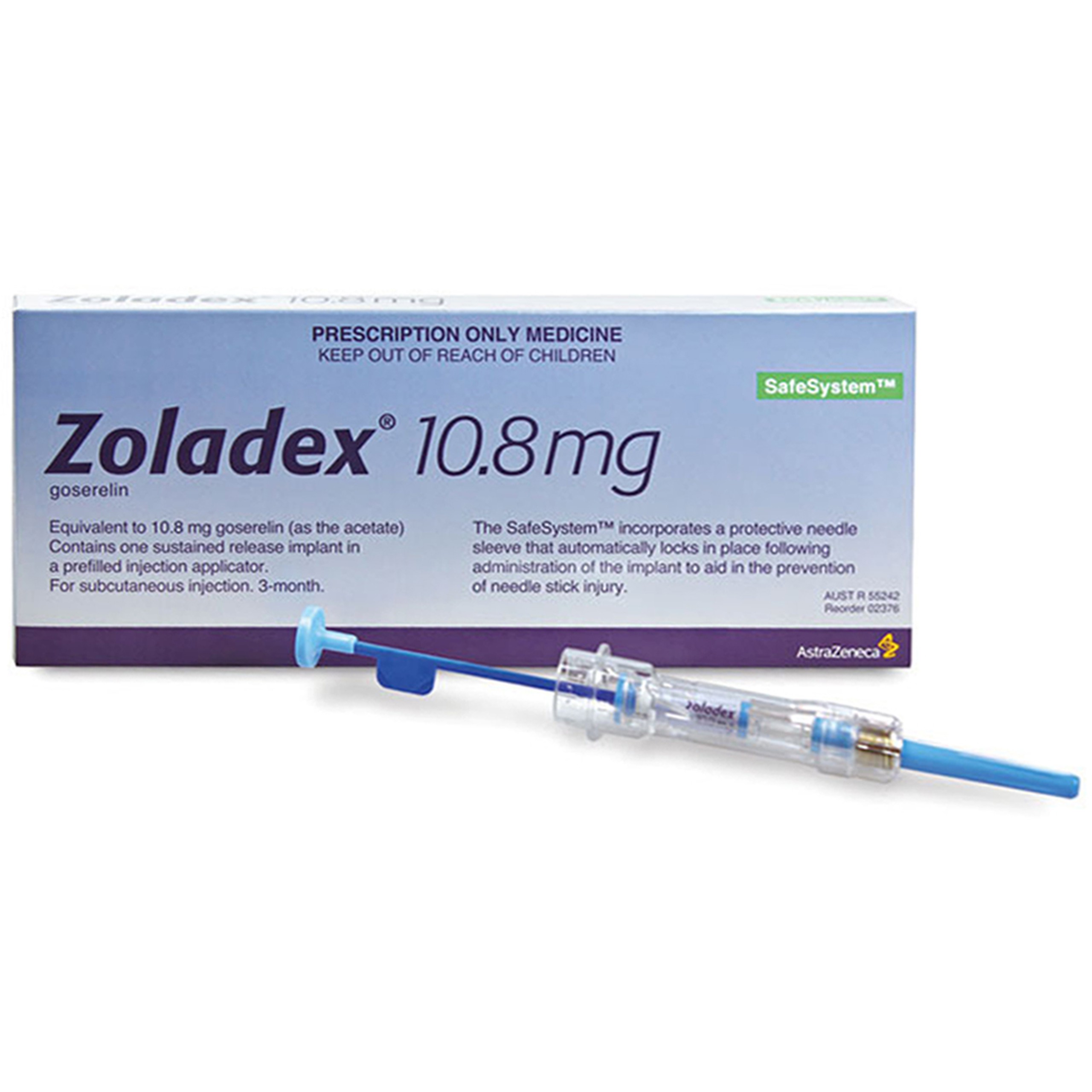 Thuốc tiêm Zoladex 10.8mg Astra kiểm soát ung thư tiền liệt tuyến, ung thư vú